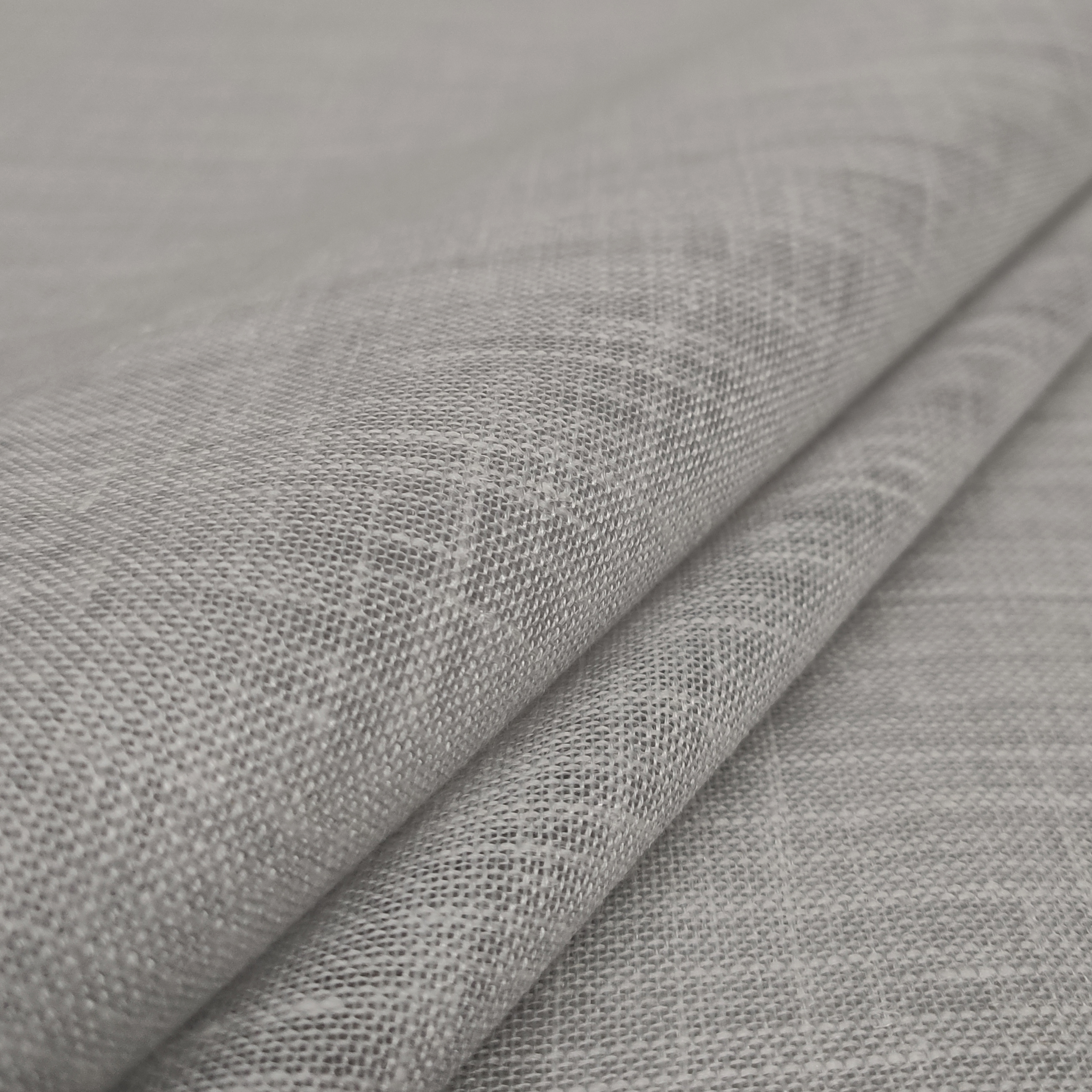 Linen Blend Curtain Fabric Image