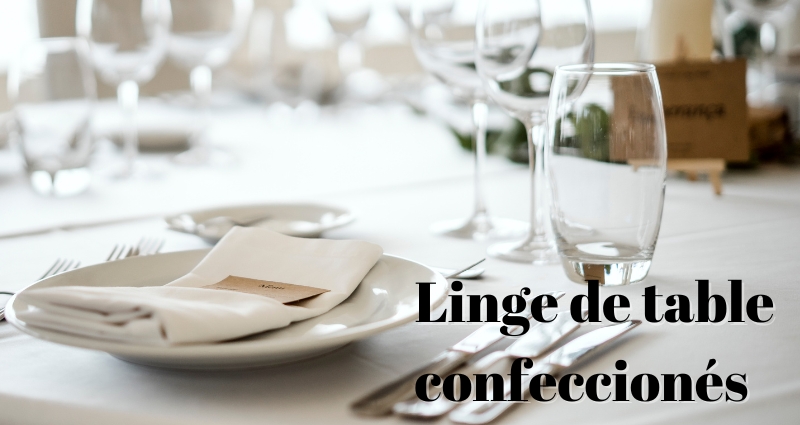 Linge de table confecciones panini tessuti