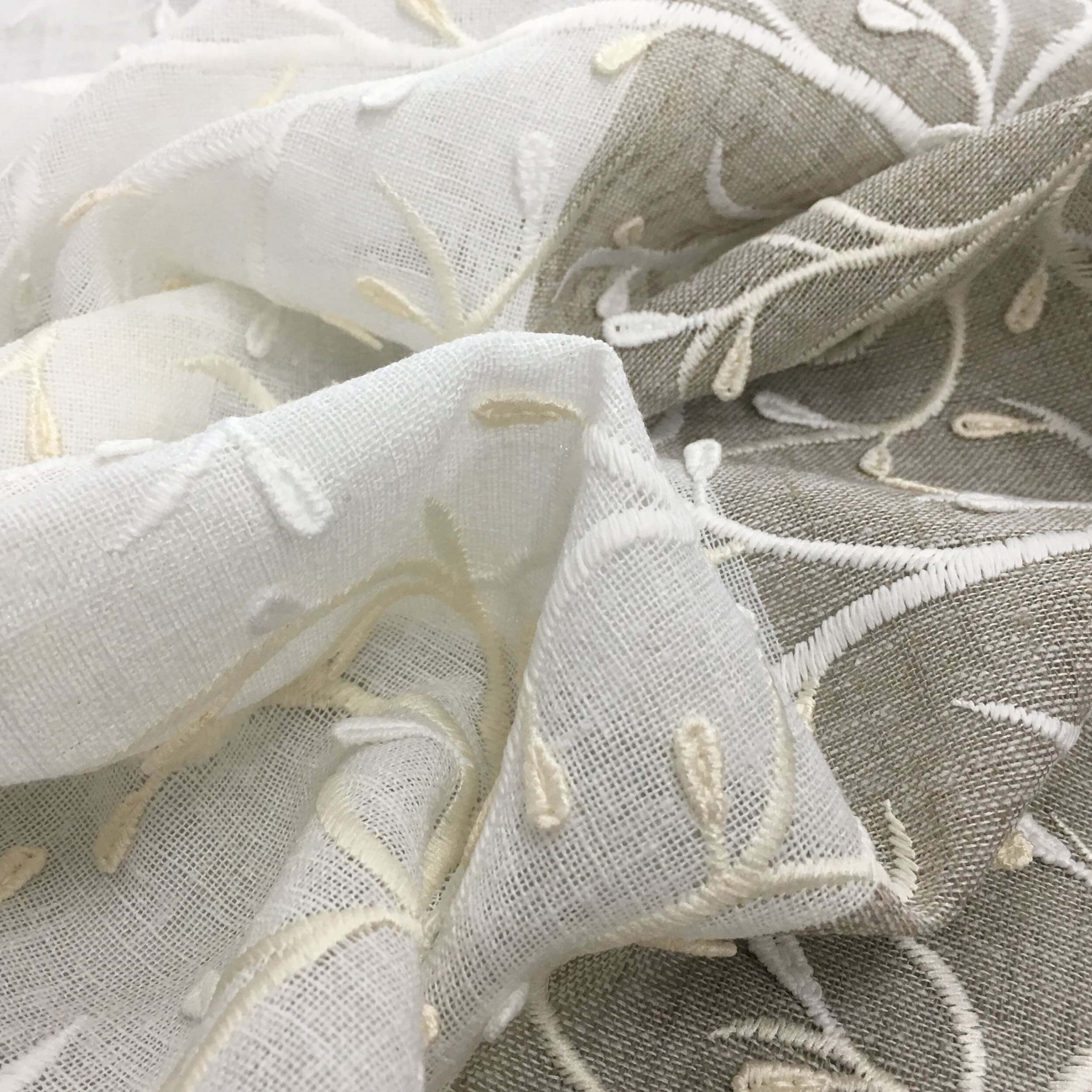 Scampiolo Classical Curtain Ramage Dove Grey 200x320 cm Image