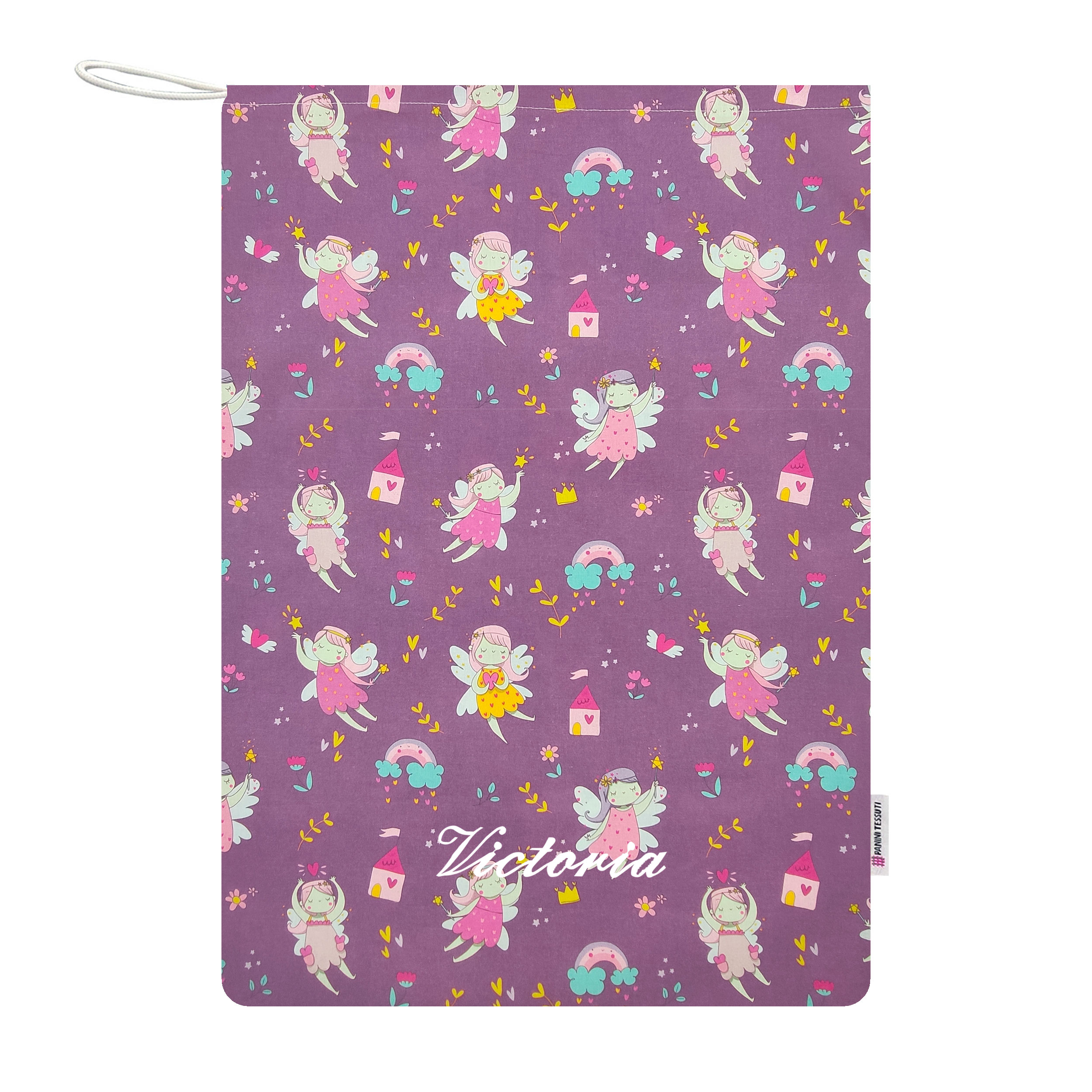 Sac à langer Fairy Fond lilas - Panini Fabrics