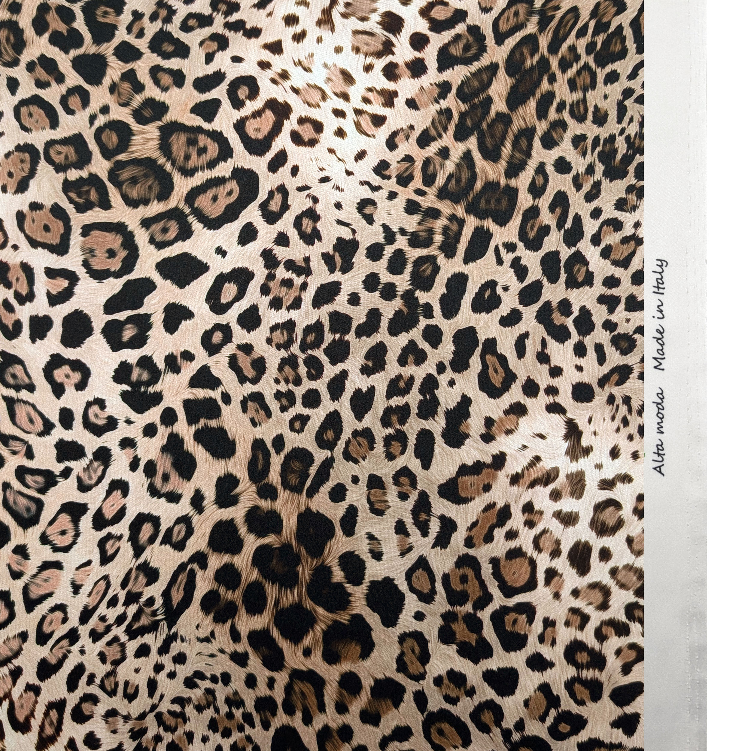High Fashion Leopard Satin Image