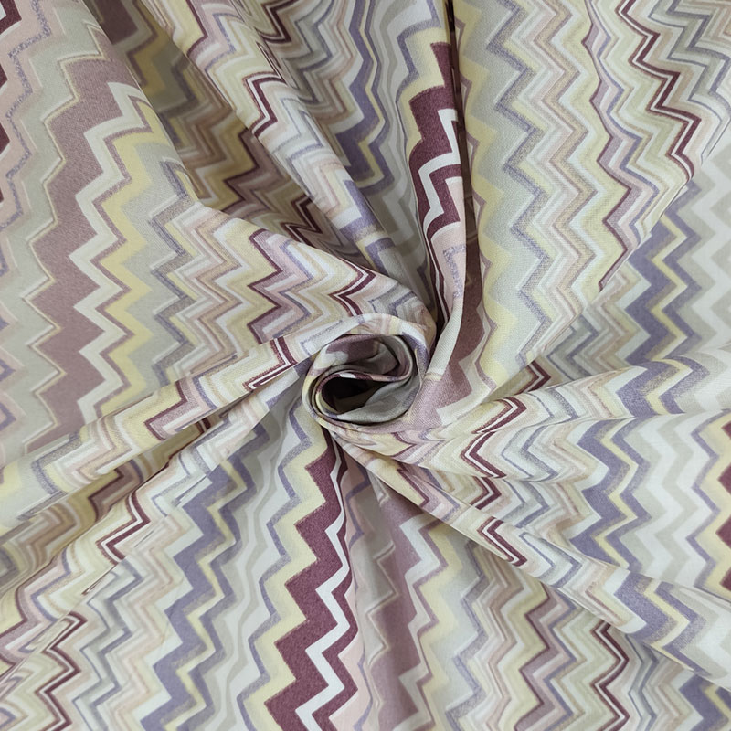Multicolored Zig Zag Cotton