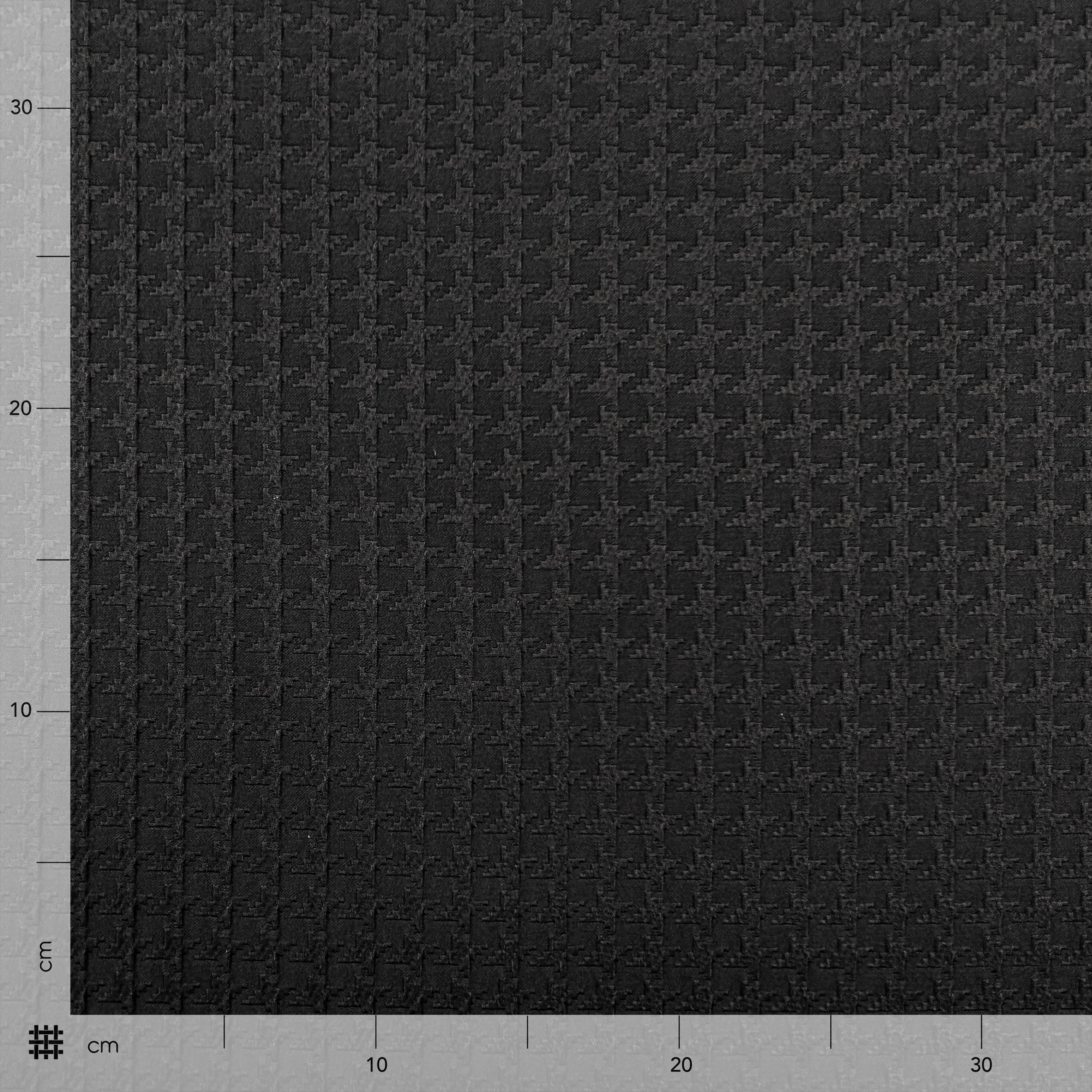 Houndstooth Jacquard Black Image