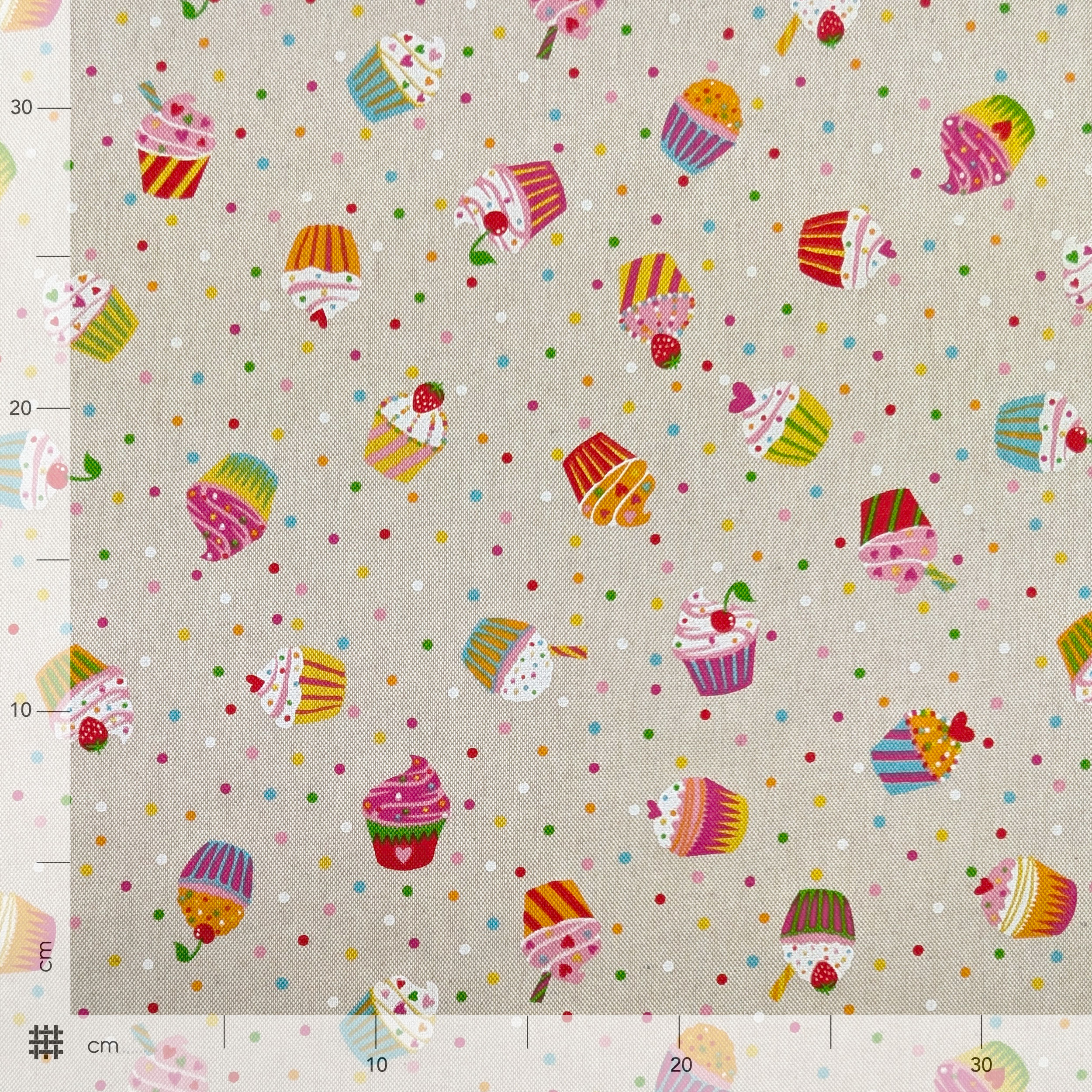 Panama Cupcakes fabric Image