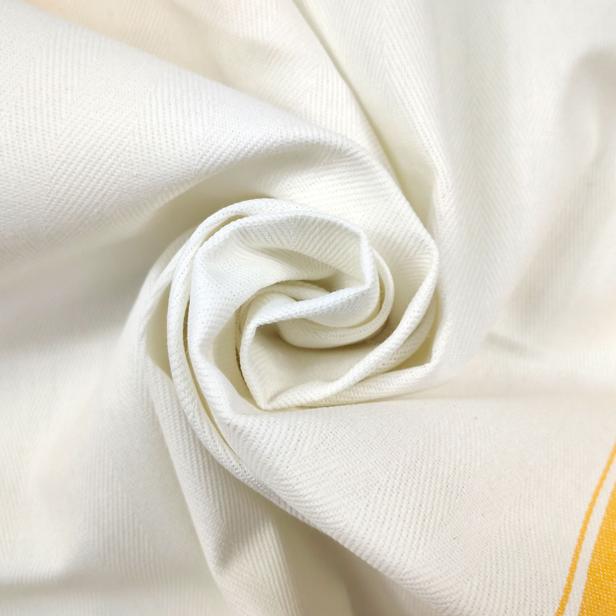 Cutout Fabric for Dishcloths Double Wide Edge Yellow 50x55 cm