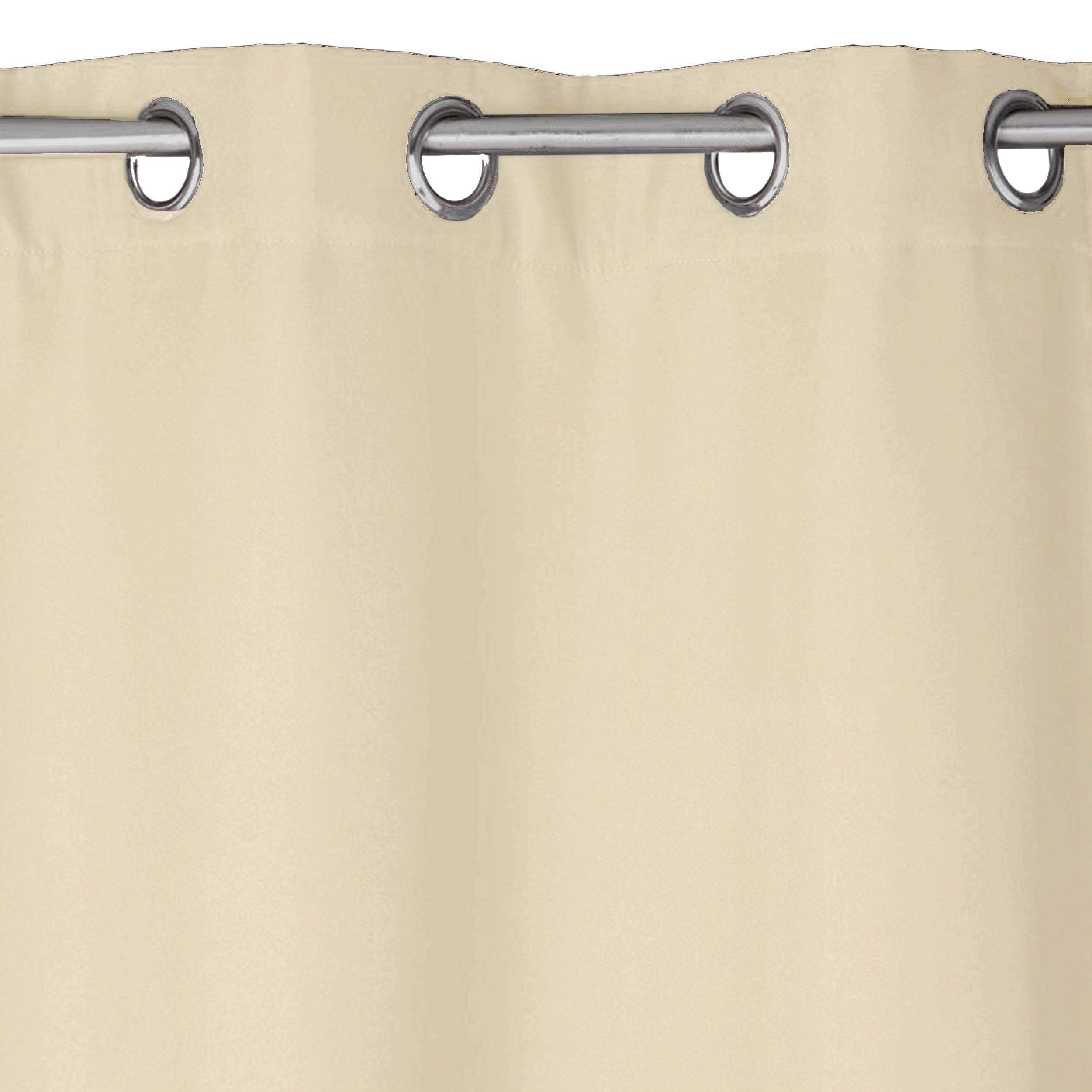 Oscurante Packed Curtain Solid Cream