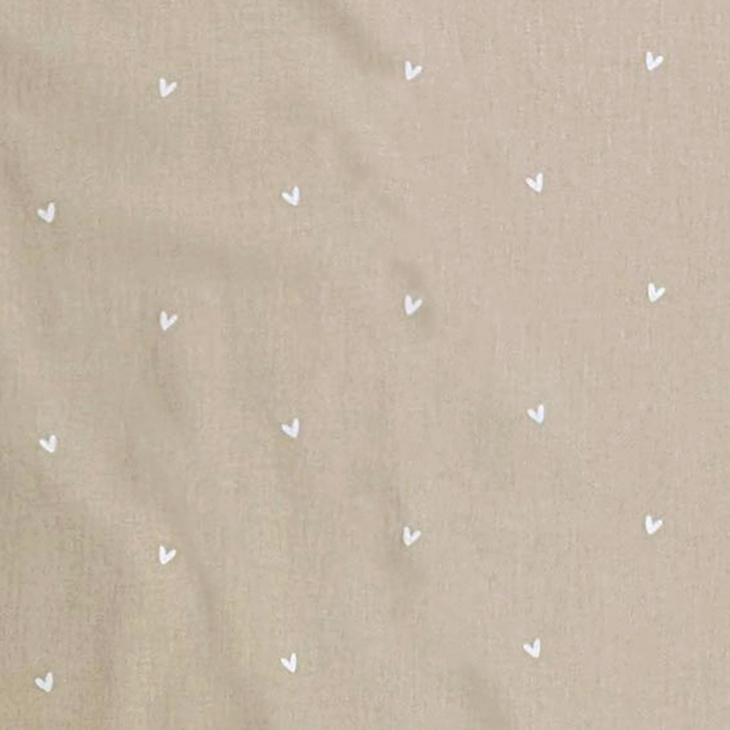 Summer Sleeping Bag Hearts Background Beige Image