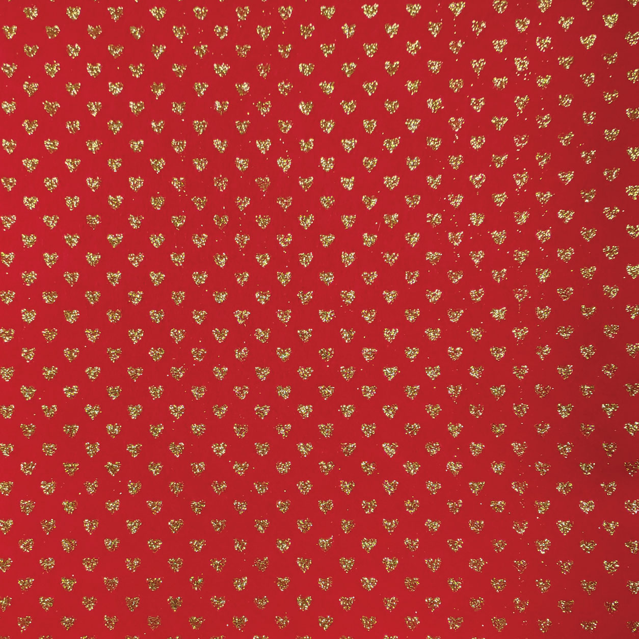 Pannolenci Corazones Glittered Fondo Rojo