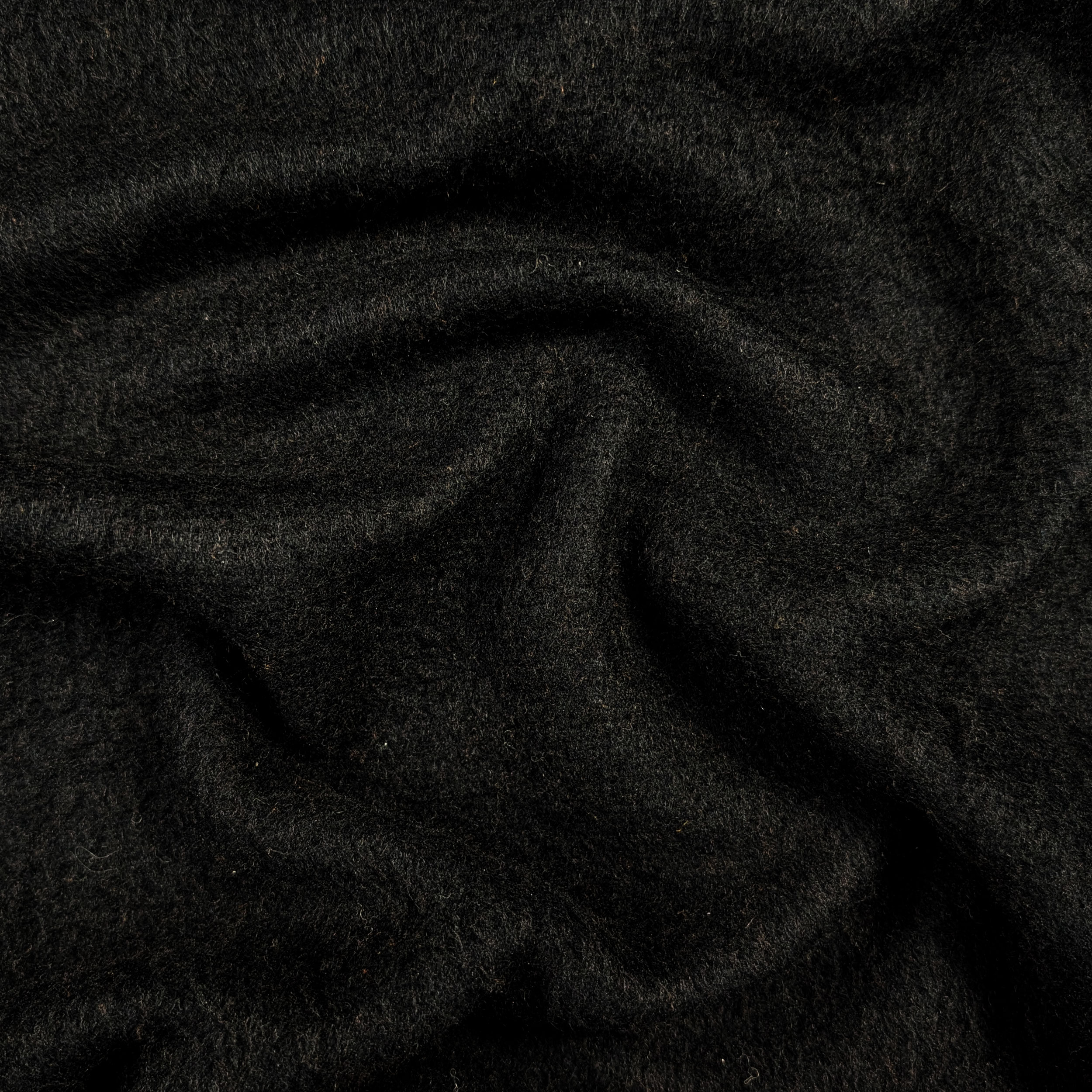 Heavyweight Black Solid Fabric Image