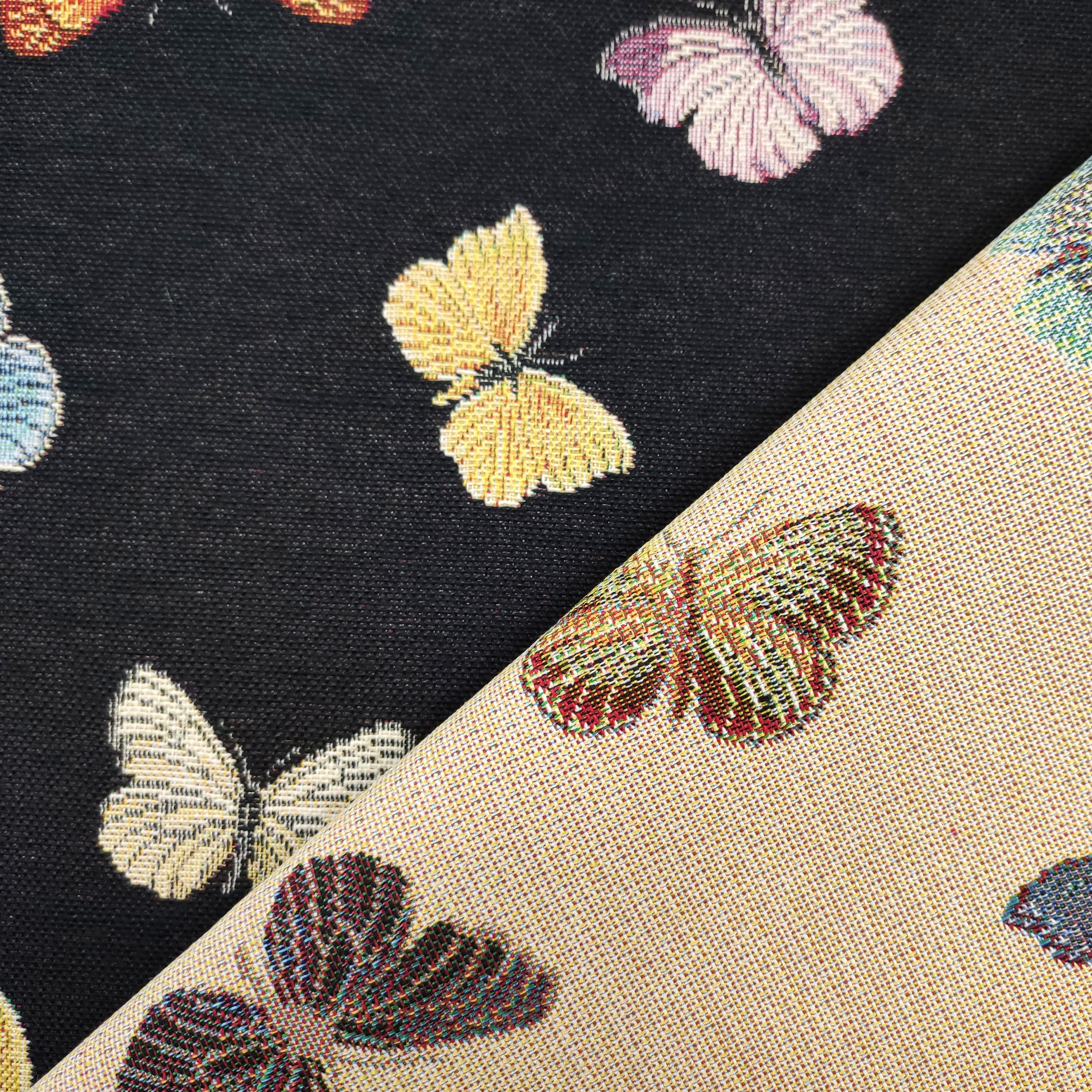 Tela Gobelin Mariposas de colores