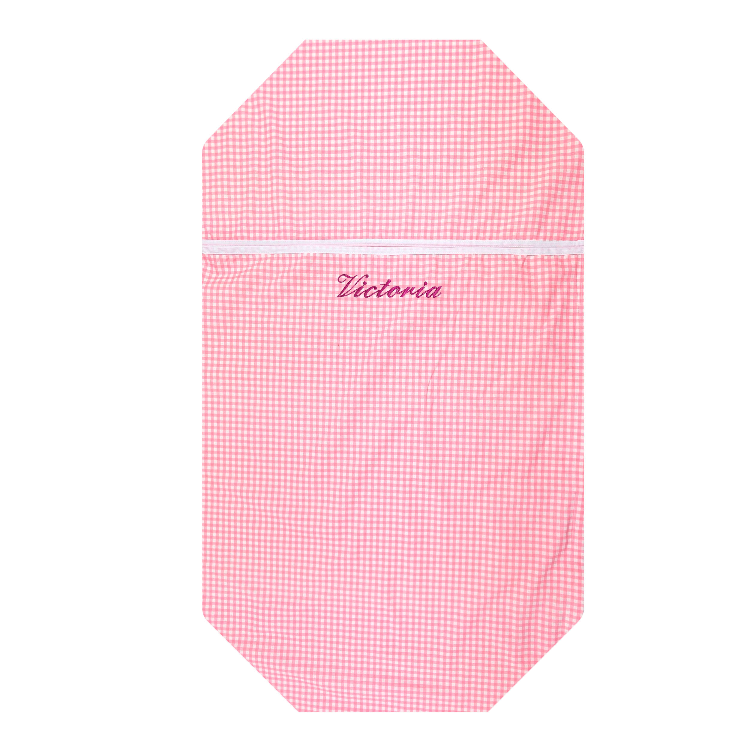 Shaped Summer Sleeping Bag for Brandy Squares Pink