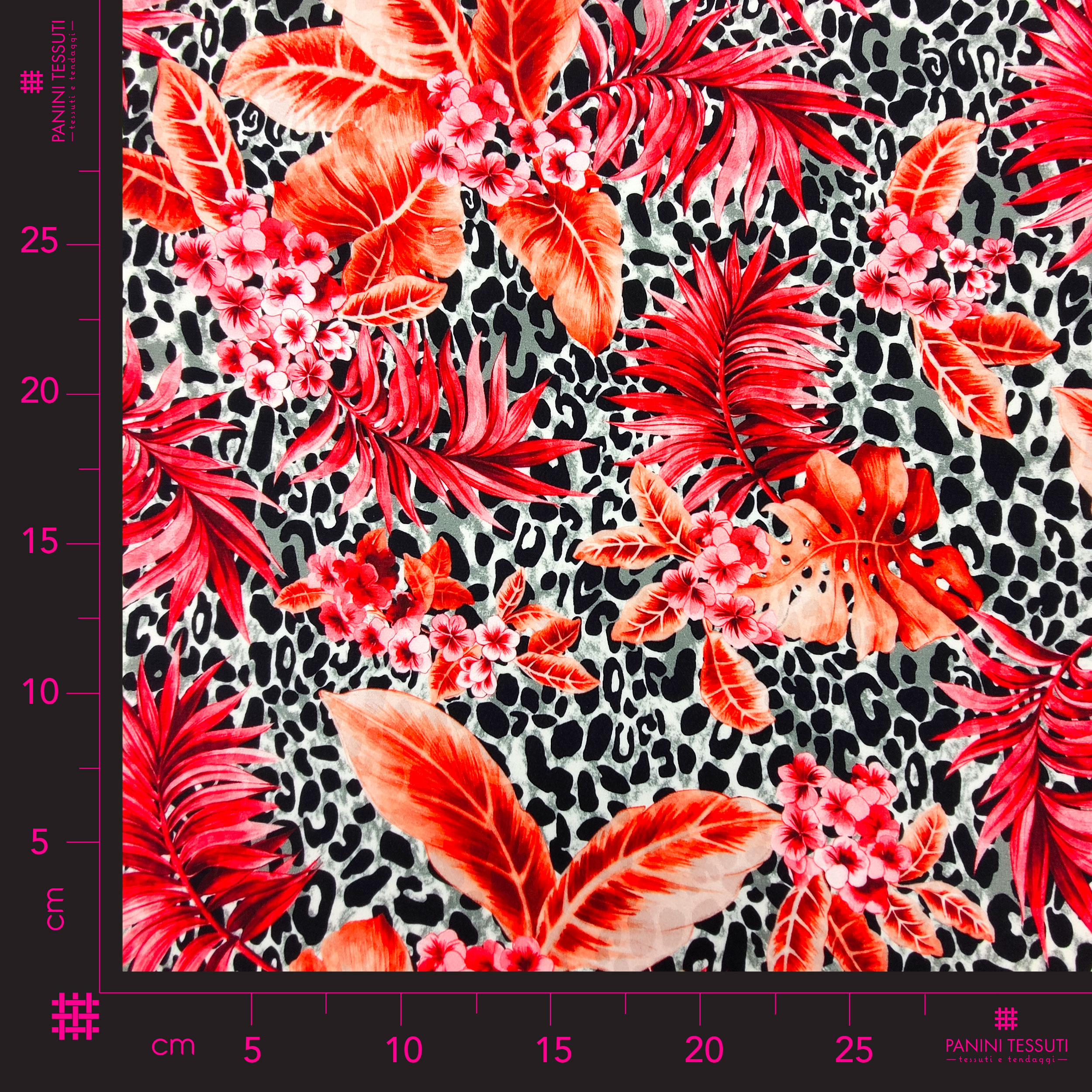 tessuto-viscosa-fiori-tropical-rossi