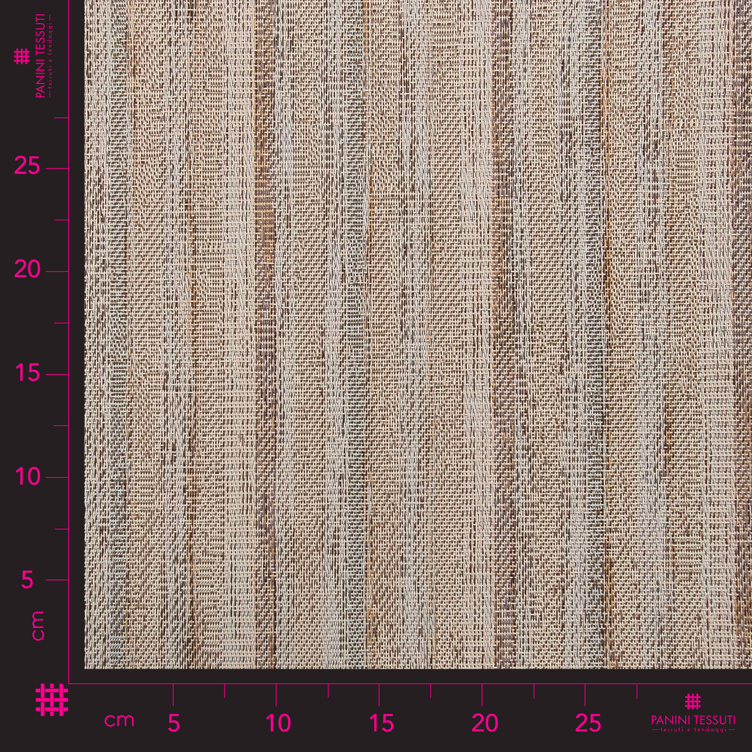 Alfombra de cocina a rayas Lurex beige
