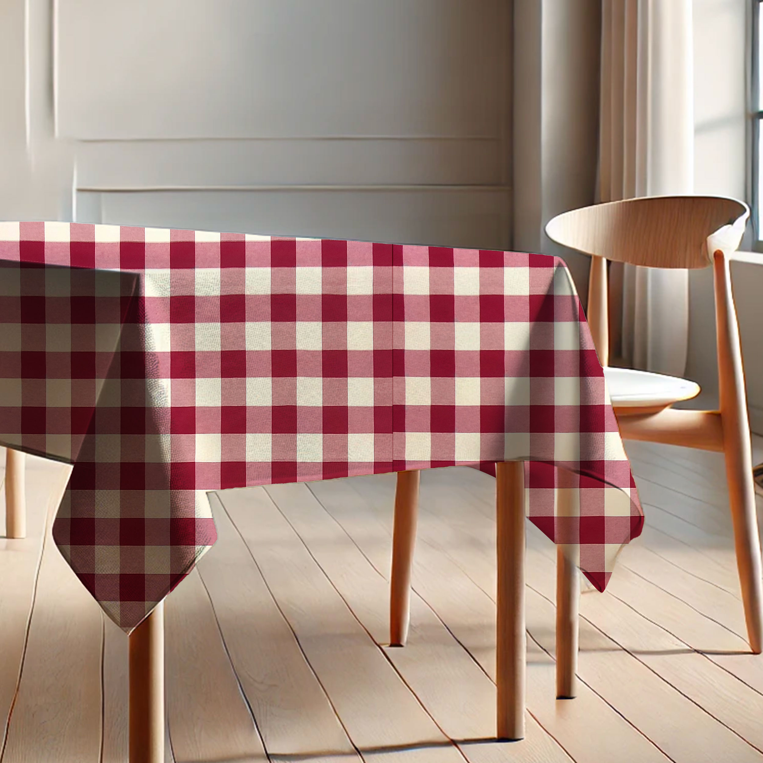 Panini Woven Tischtuch Large Square Bordeaux Image