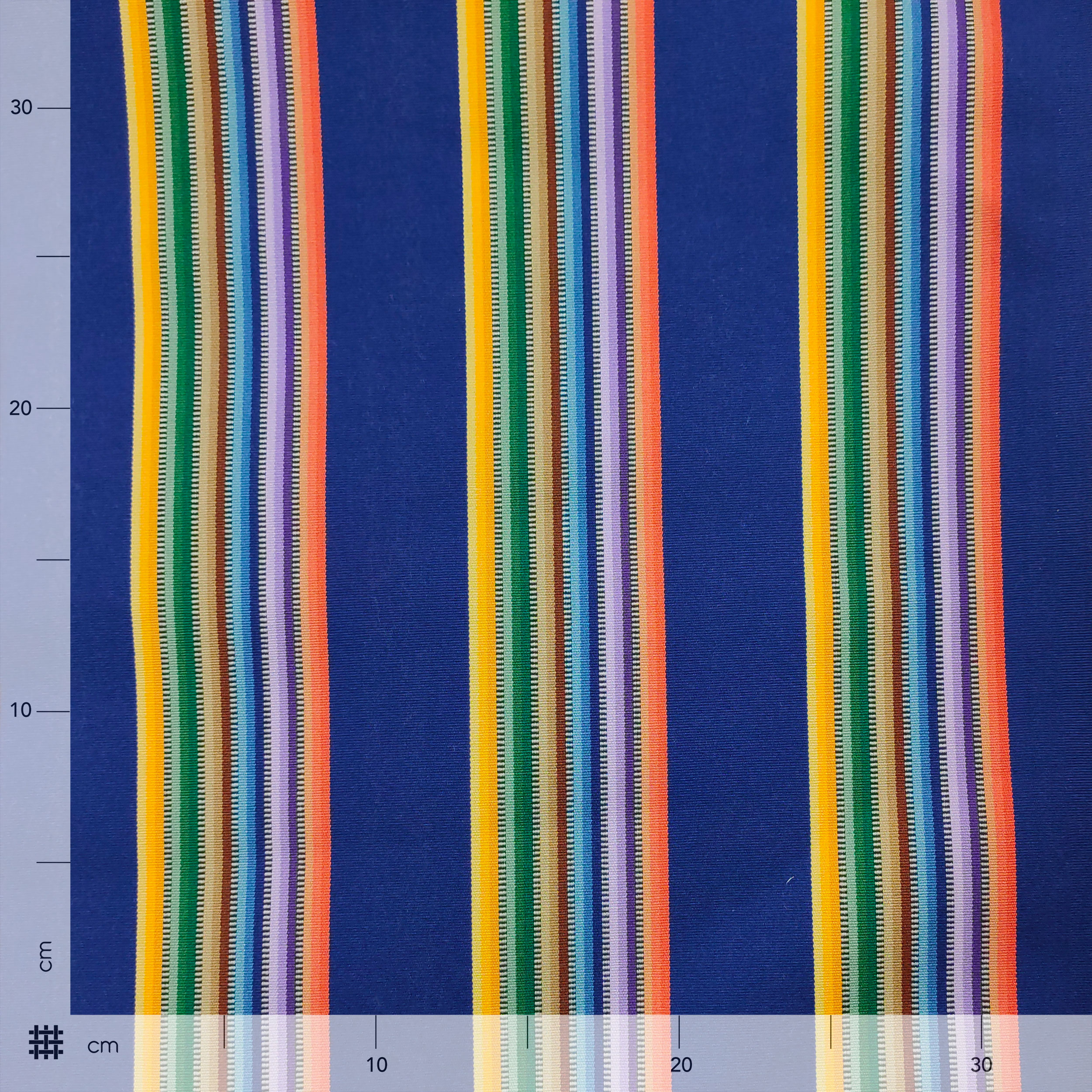 Deckchair Striped Canvas Image