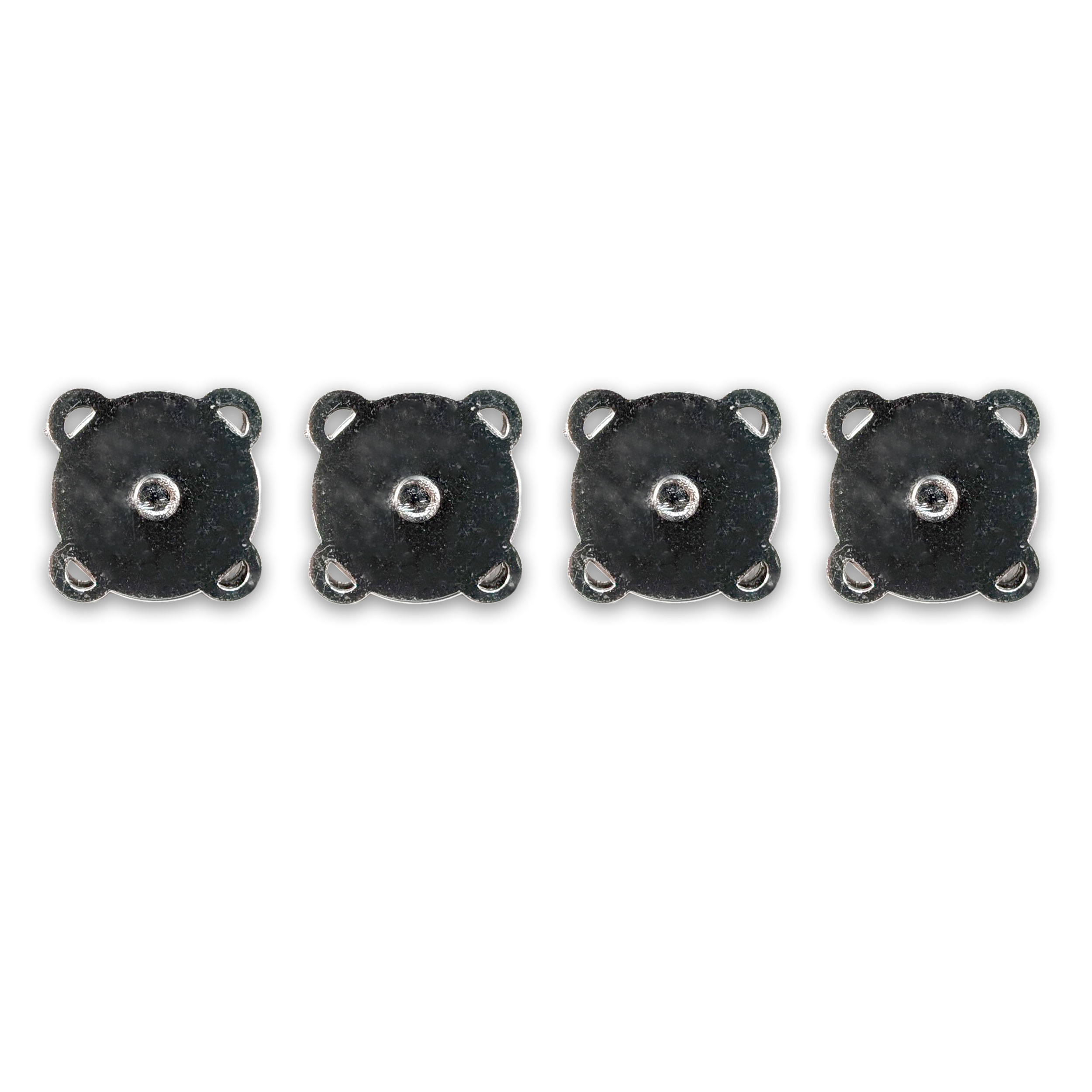 Magnetic Closure For Bags Silver Image