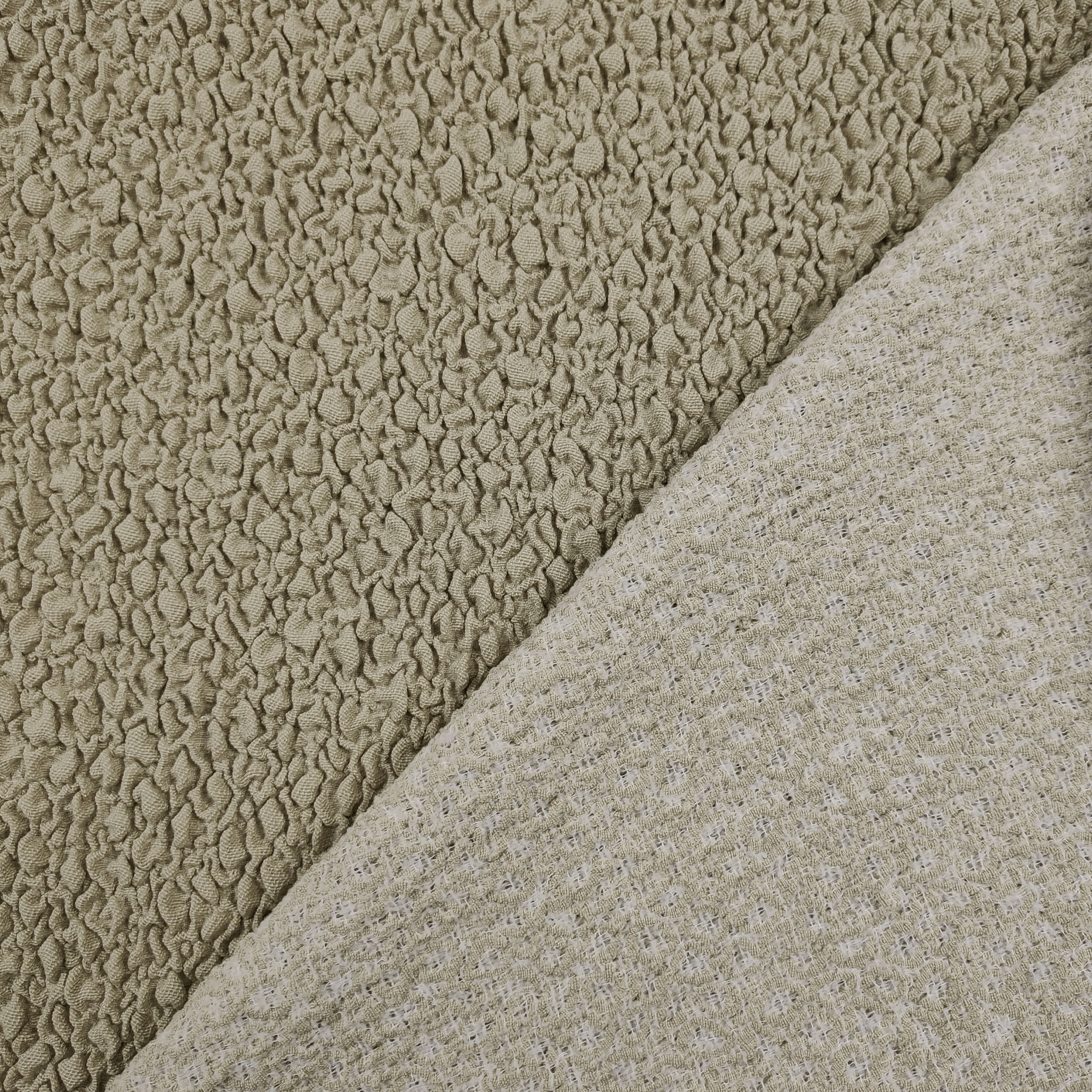 Fabric Slipcover Bi-elastic Embossed Irregular Rope Image