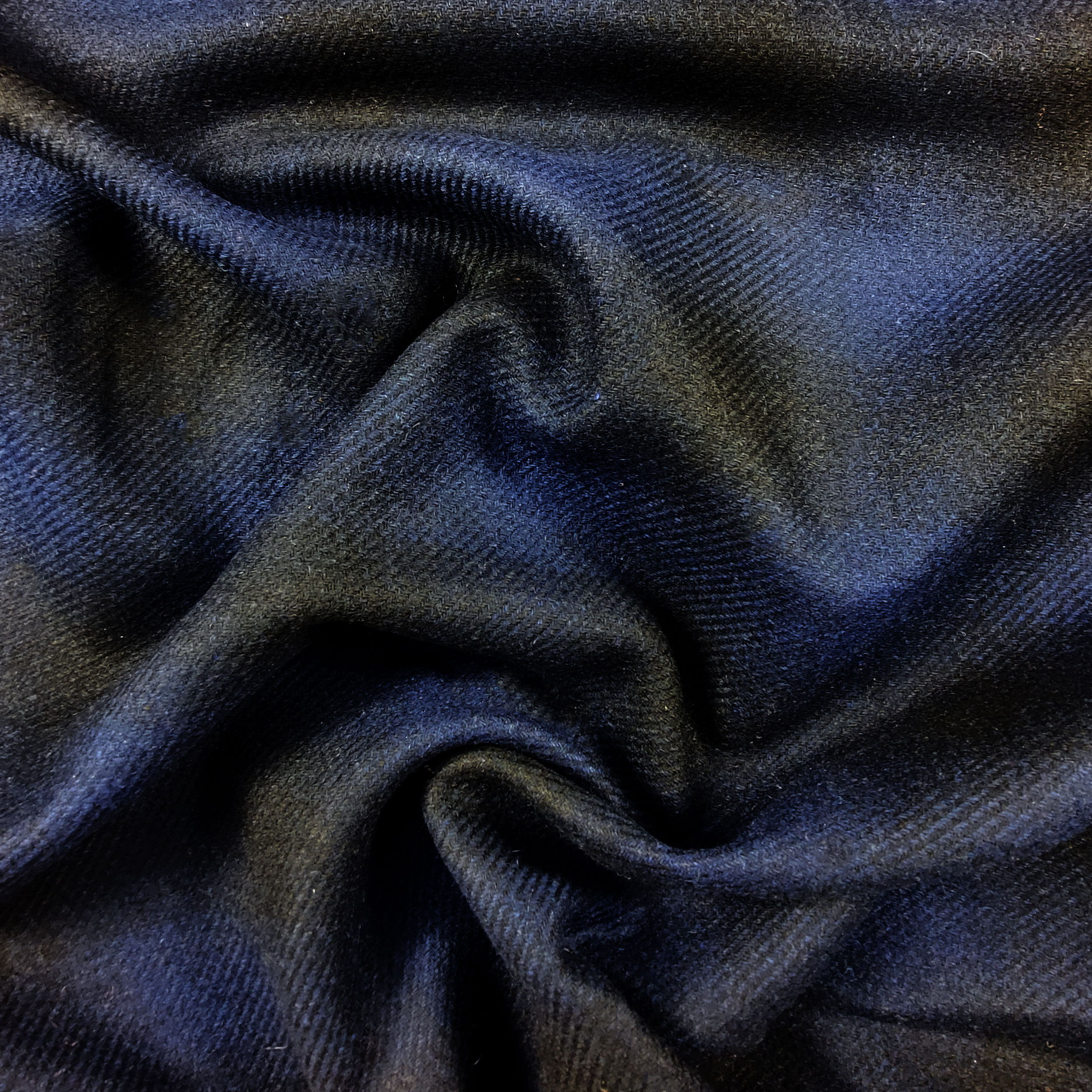 Bleu écossais Tons noirs nuancés
