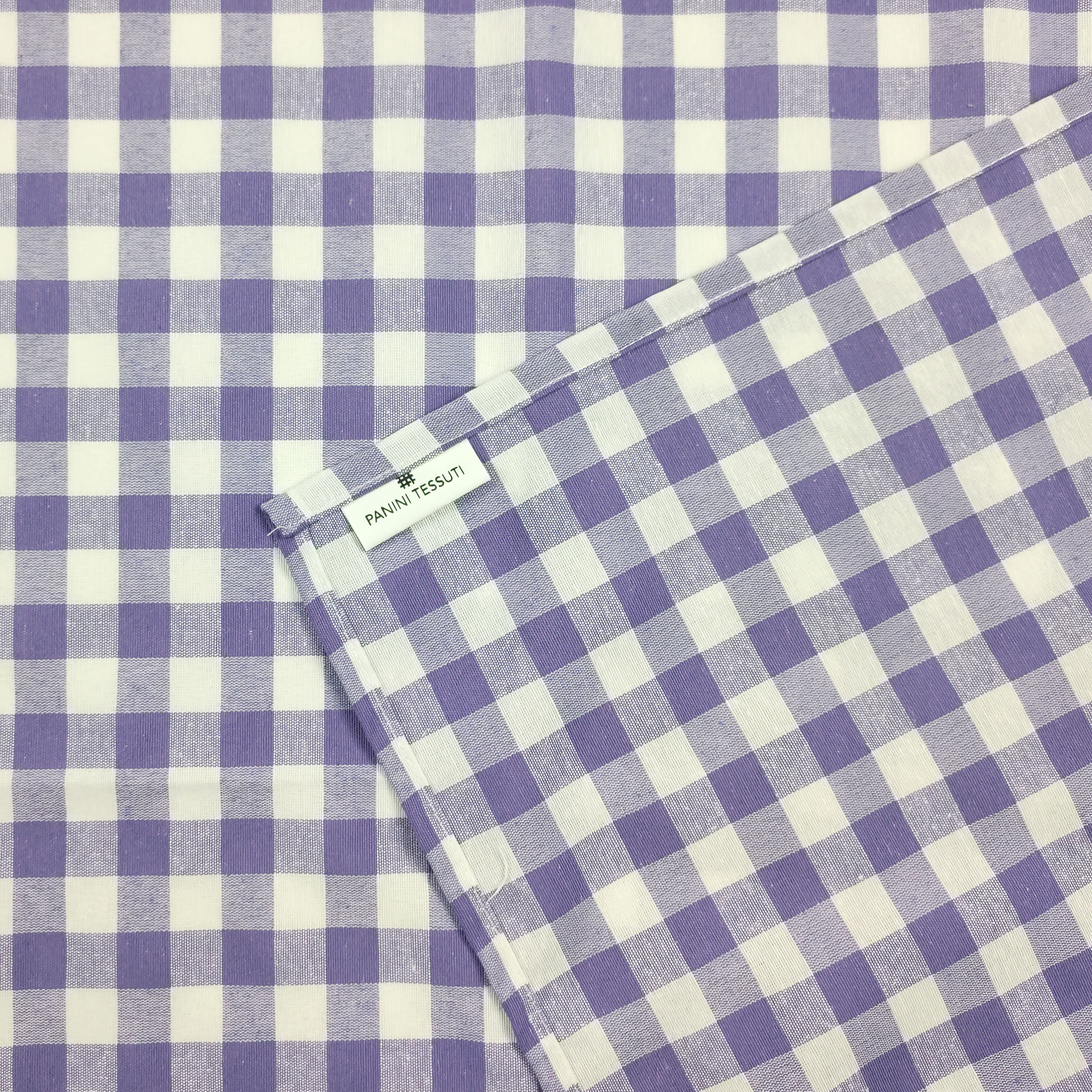 Tissue Dyed Tablecloth Square Lilac Image