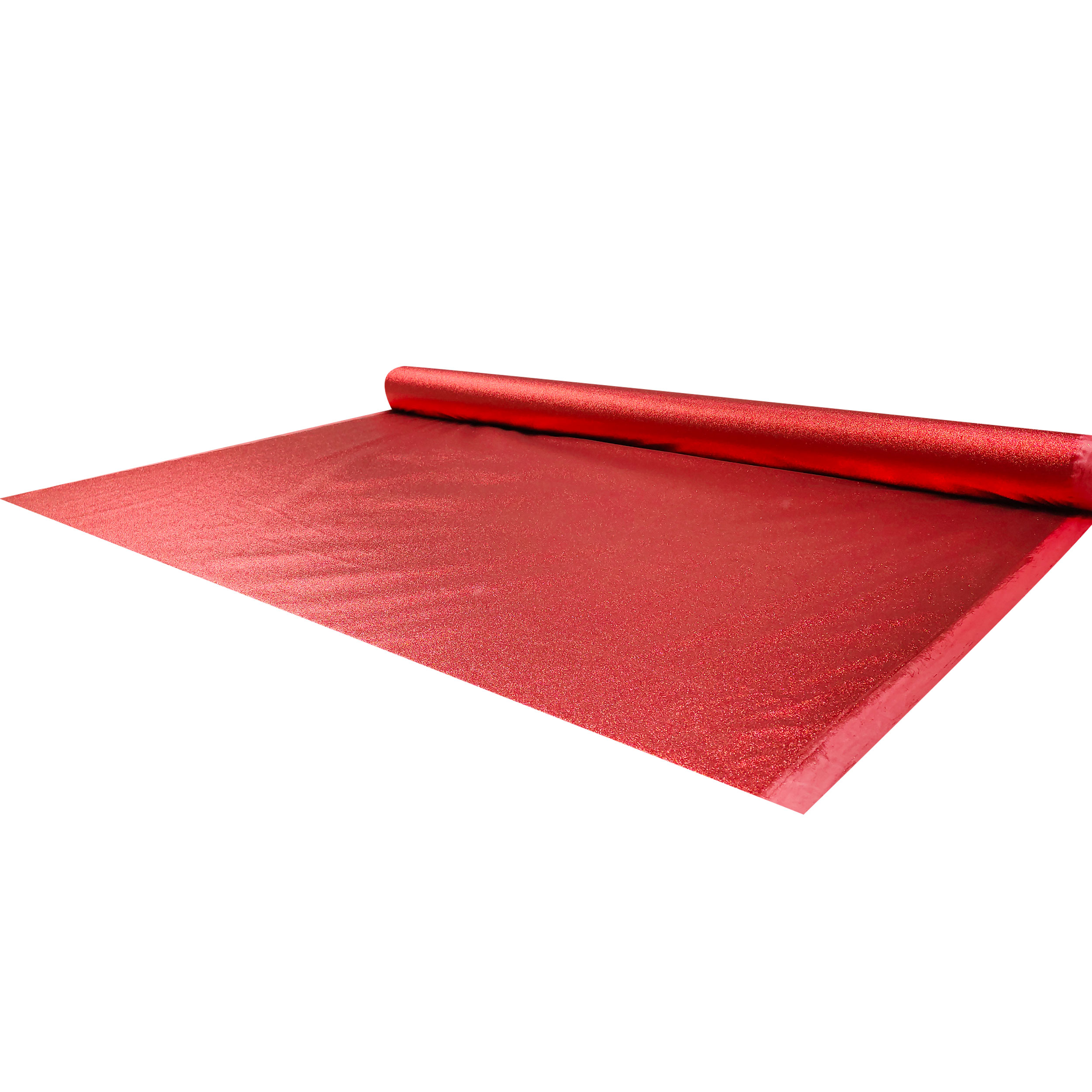 Red Glitter Satin Image