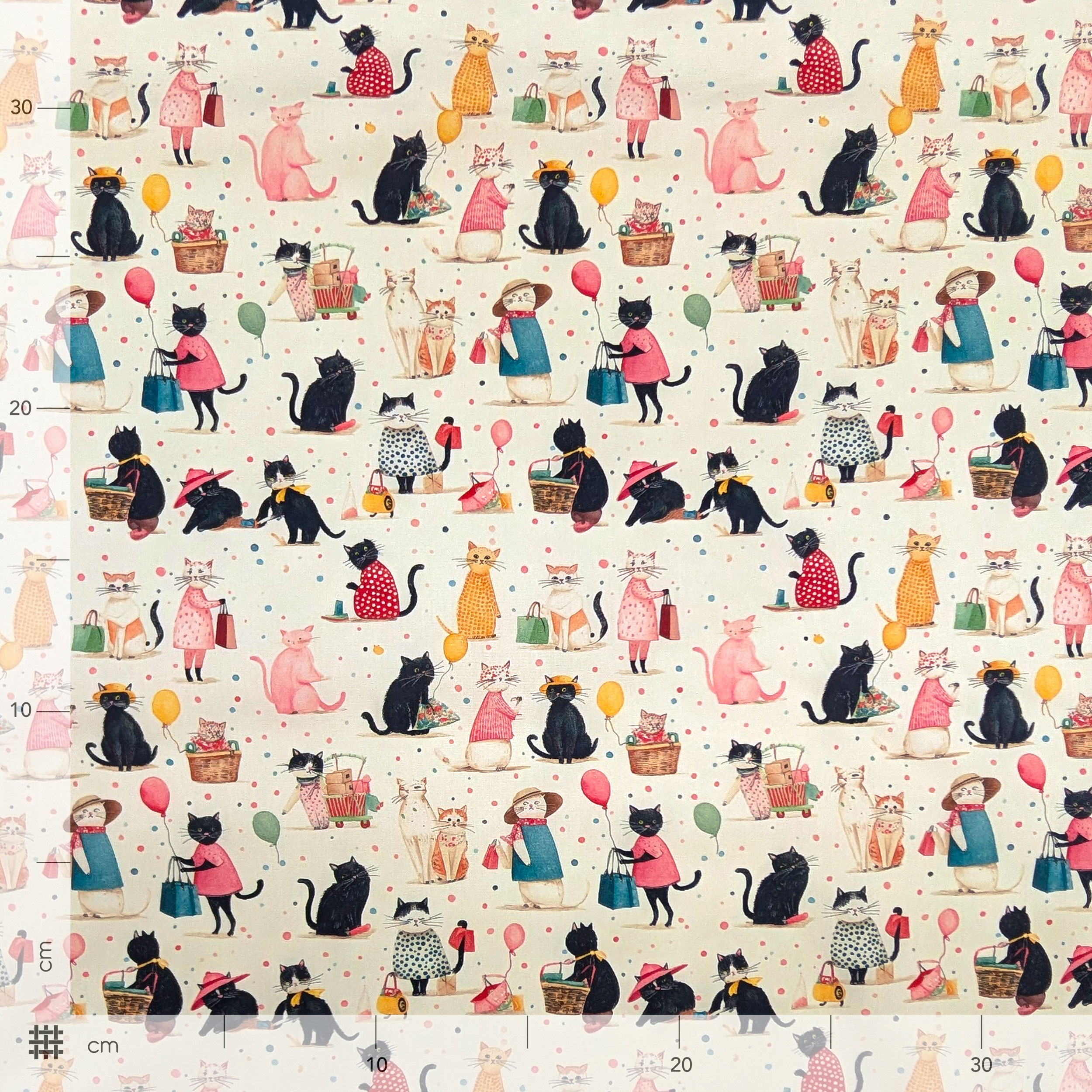 Poplin Cotton Kitten Fashion Image