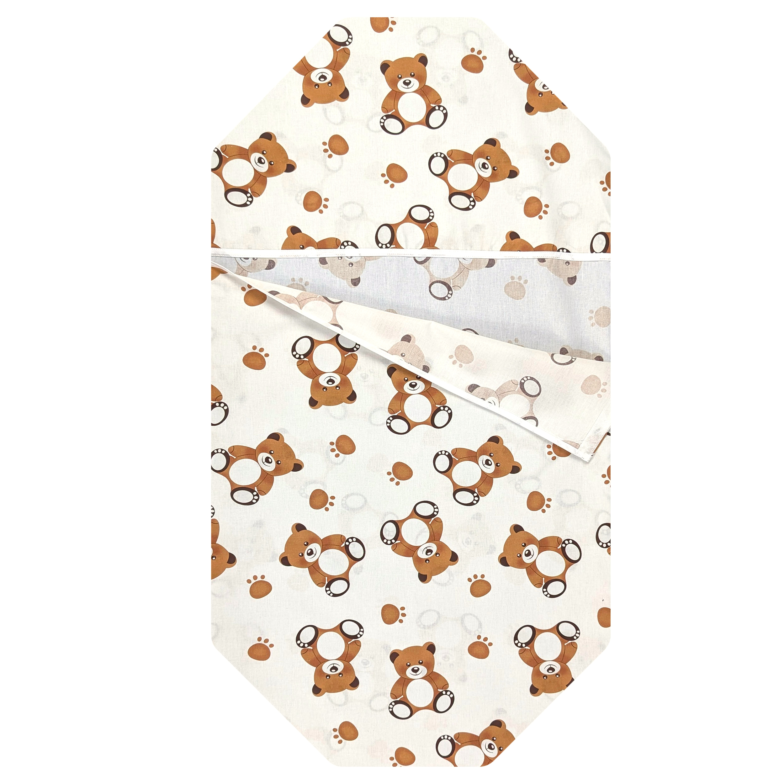 Contoured Summer Sleeping Bag for Orsetti Camp Beds – White Background Image