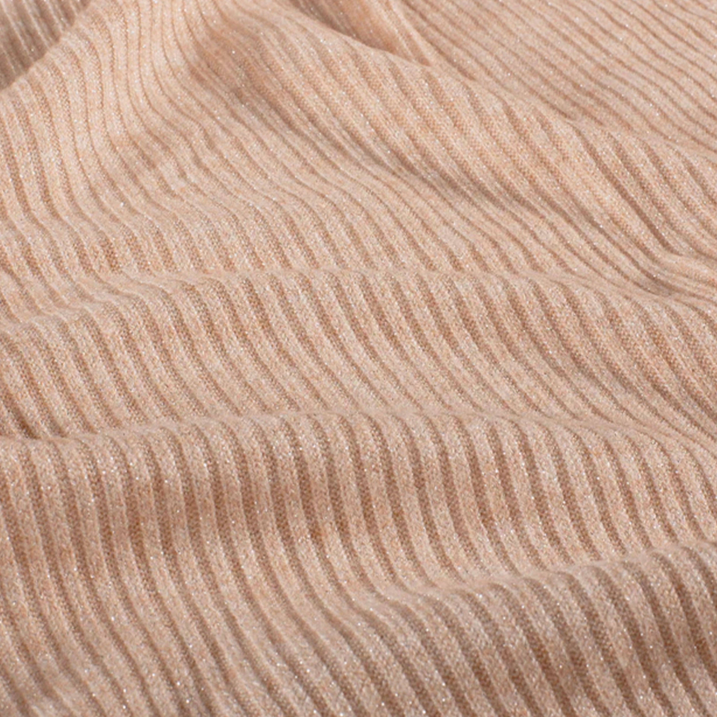 Hand Cashmere Knitted Lurex Pink Image