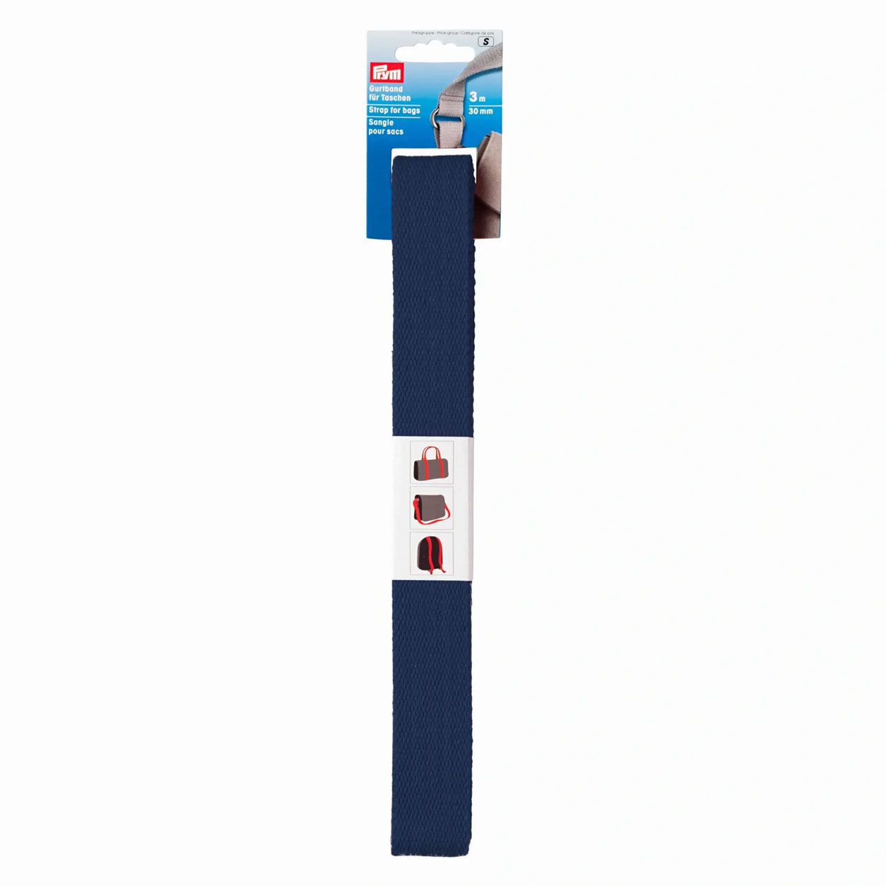 Cinchas Prym para bolsas y mochilas Azul