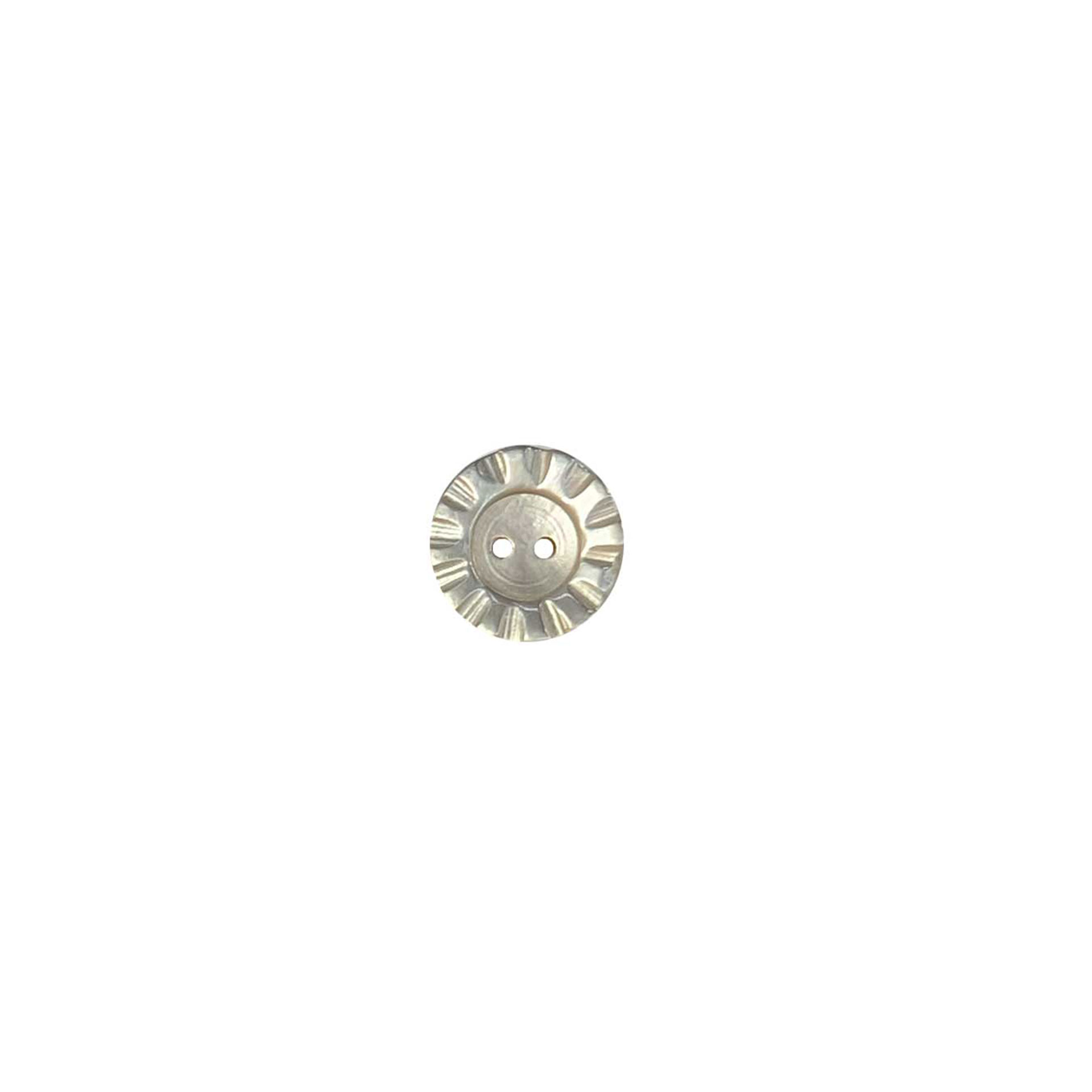 Two-Hole Mother-of-Pearl Worked Button Lin 20 Image