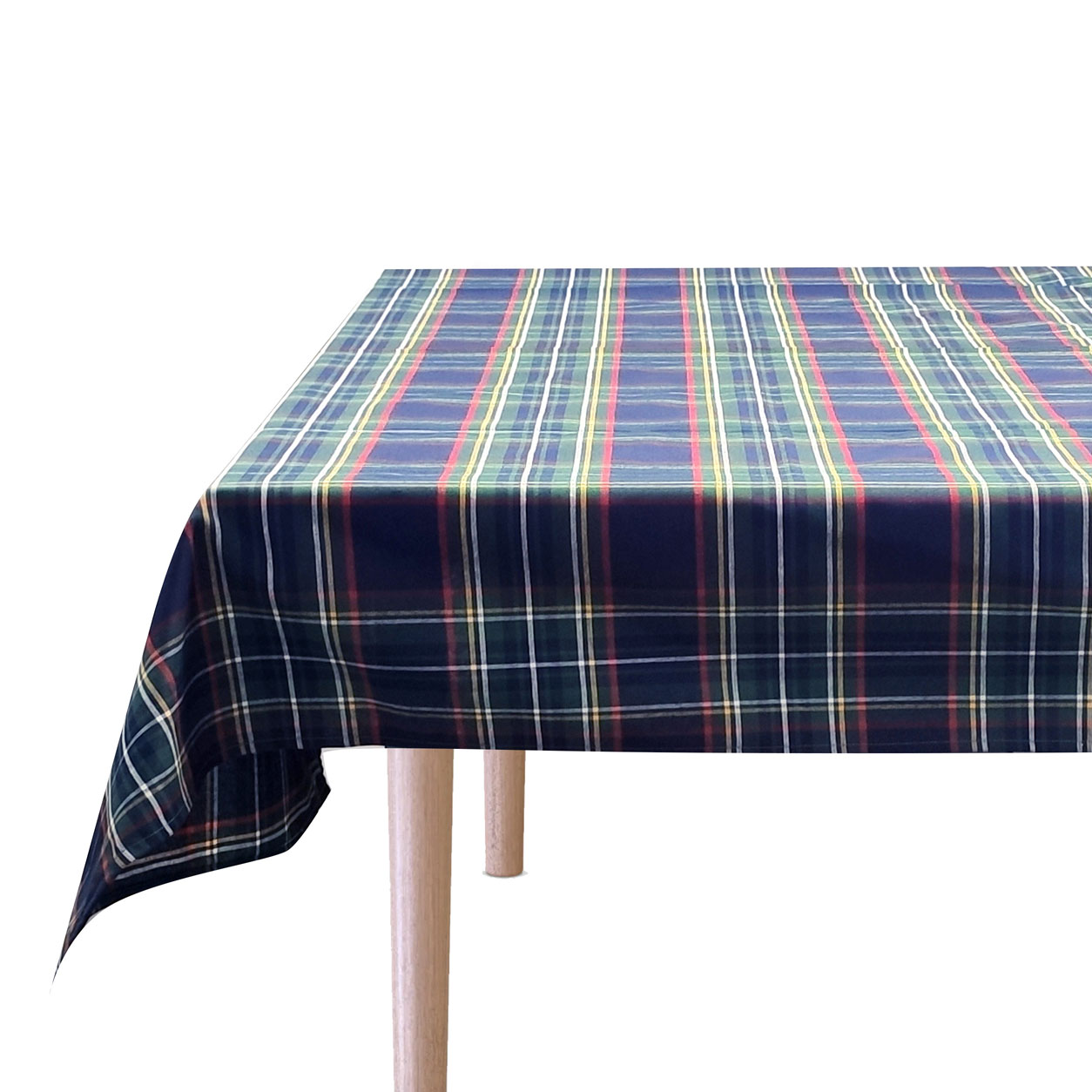 Nappe de table Panini Fabrics Mixed Cotton Plaid Blue