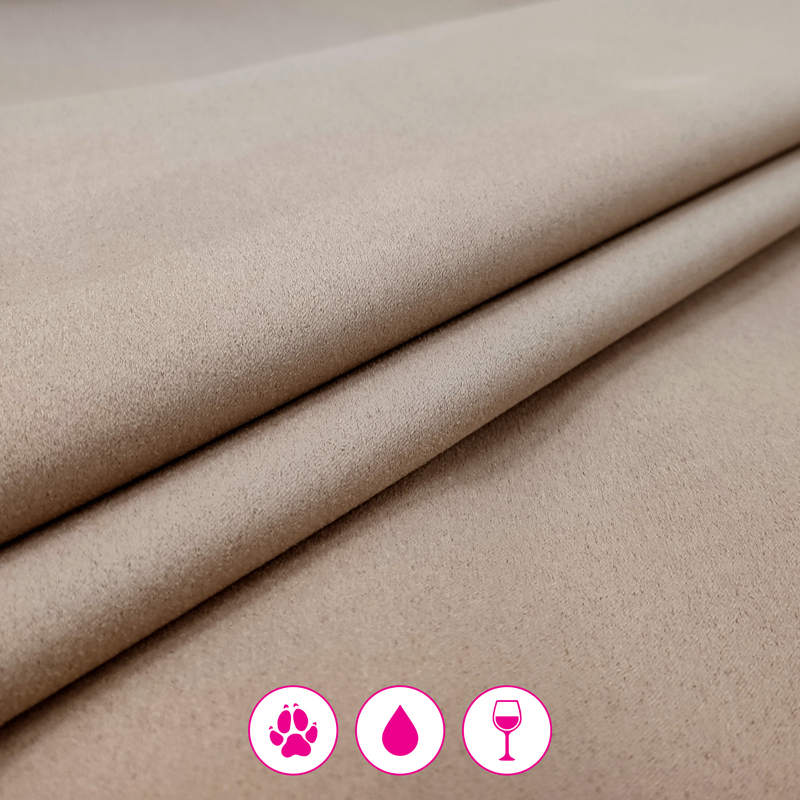 Upholstery Stain Resistant Faux Suede Image