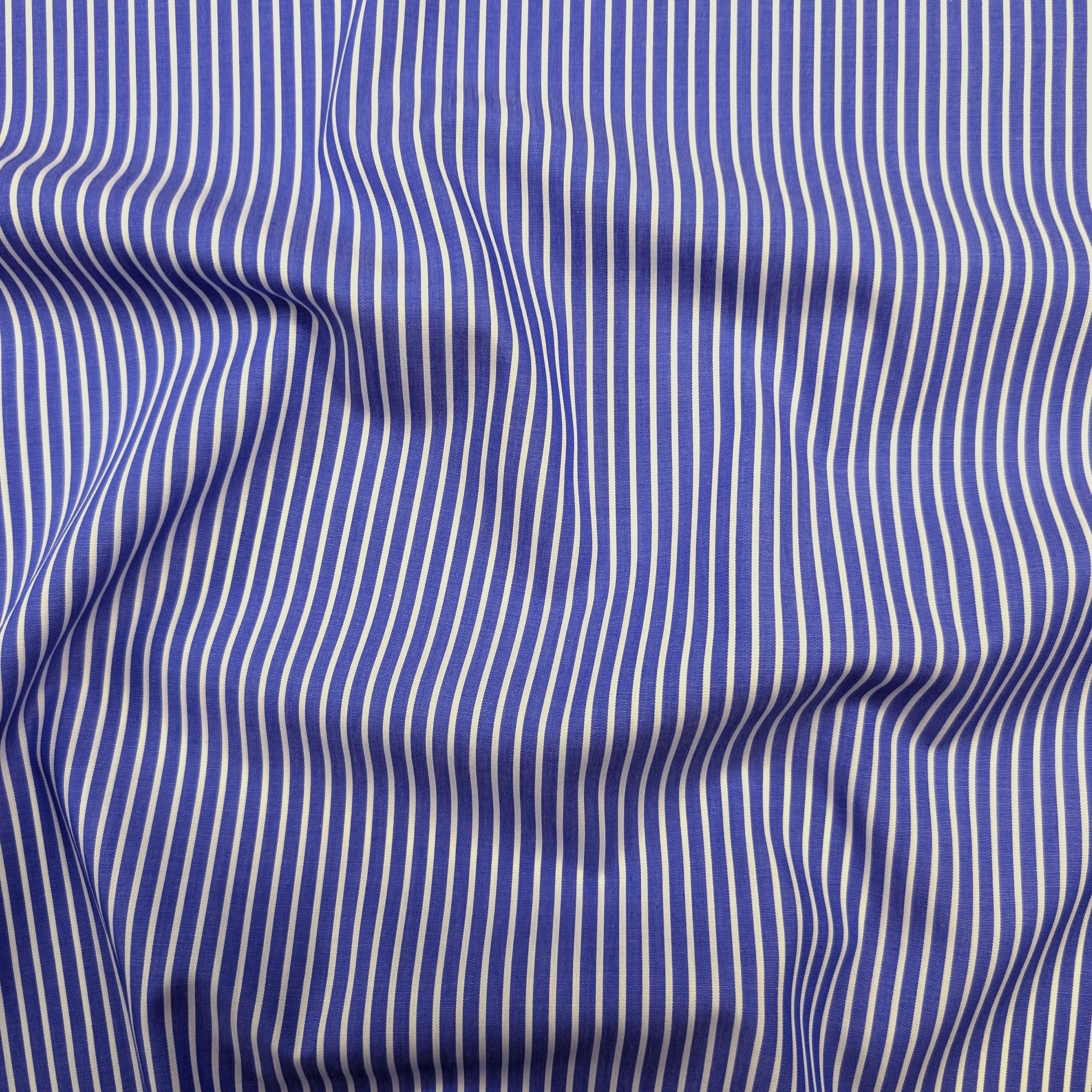 Cotton for Blue Striped Shirts Image