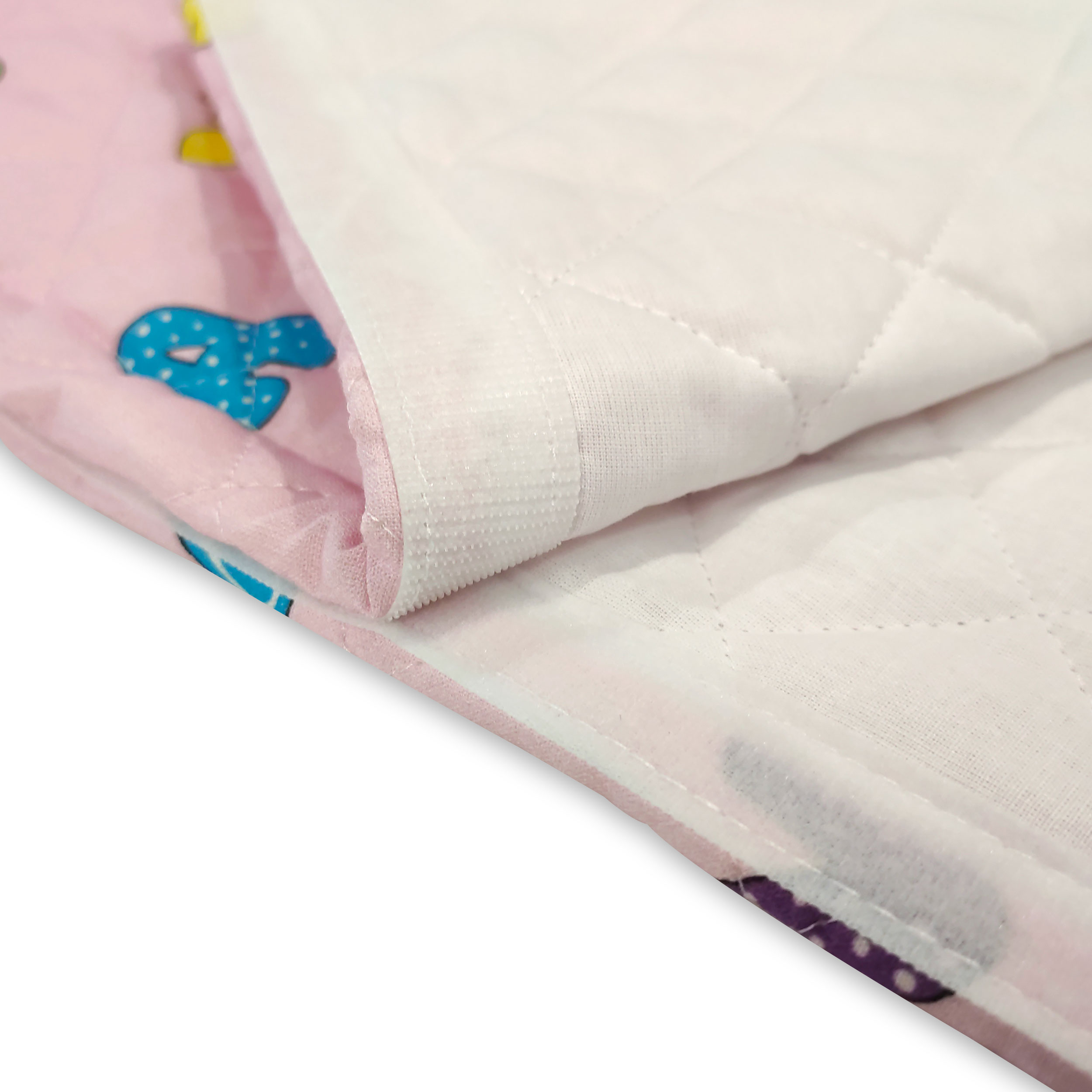 Sac de couchage Alphabet rose