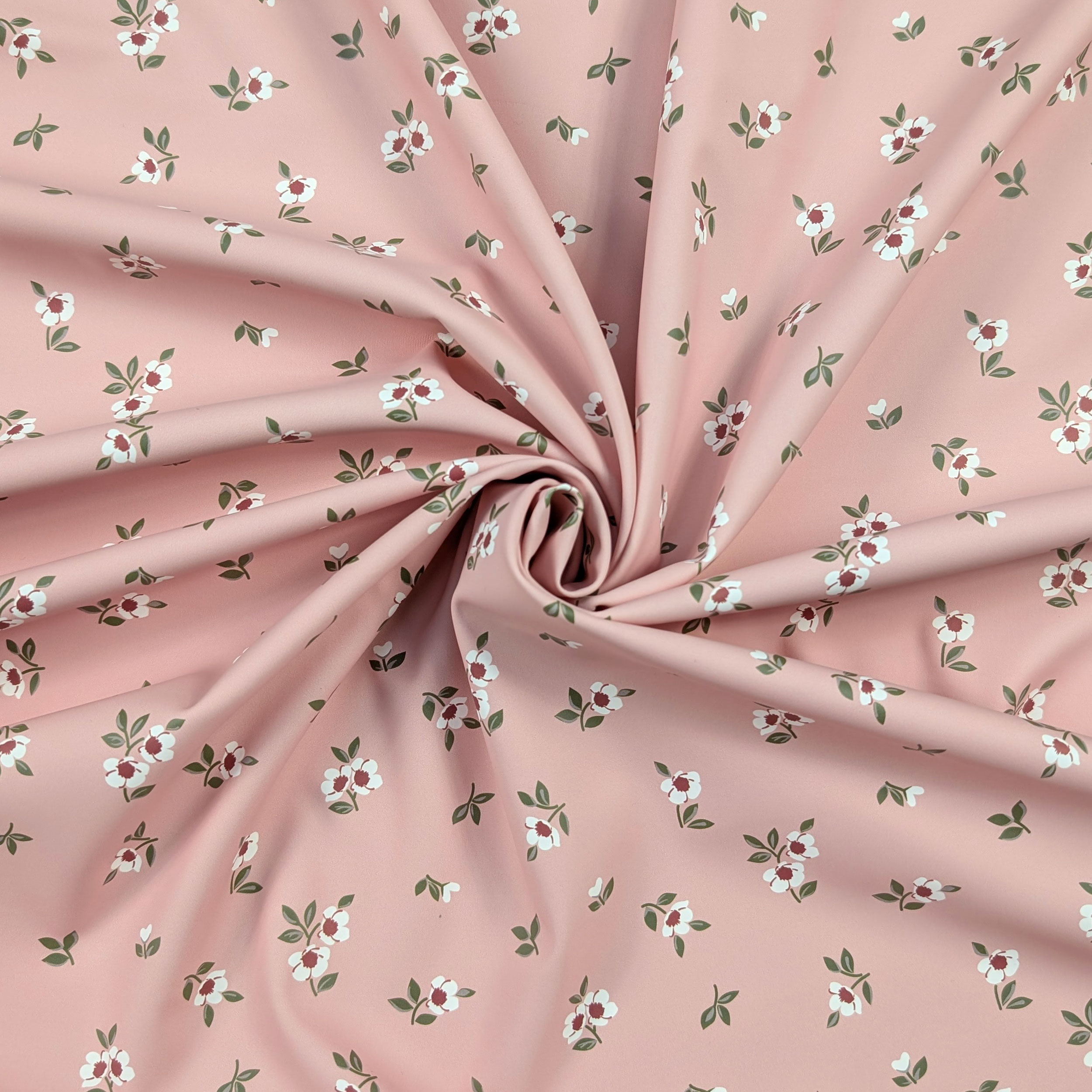 Waterproof Flowers Pink Background Image