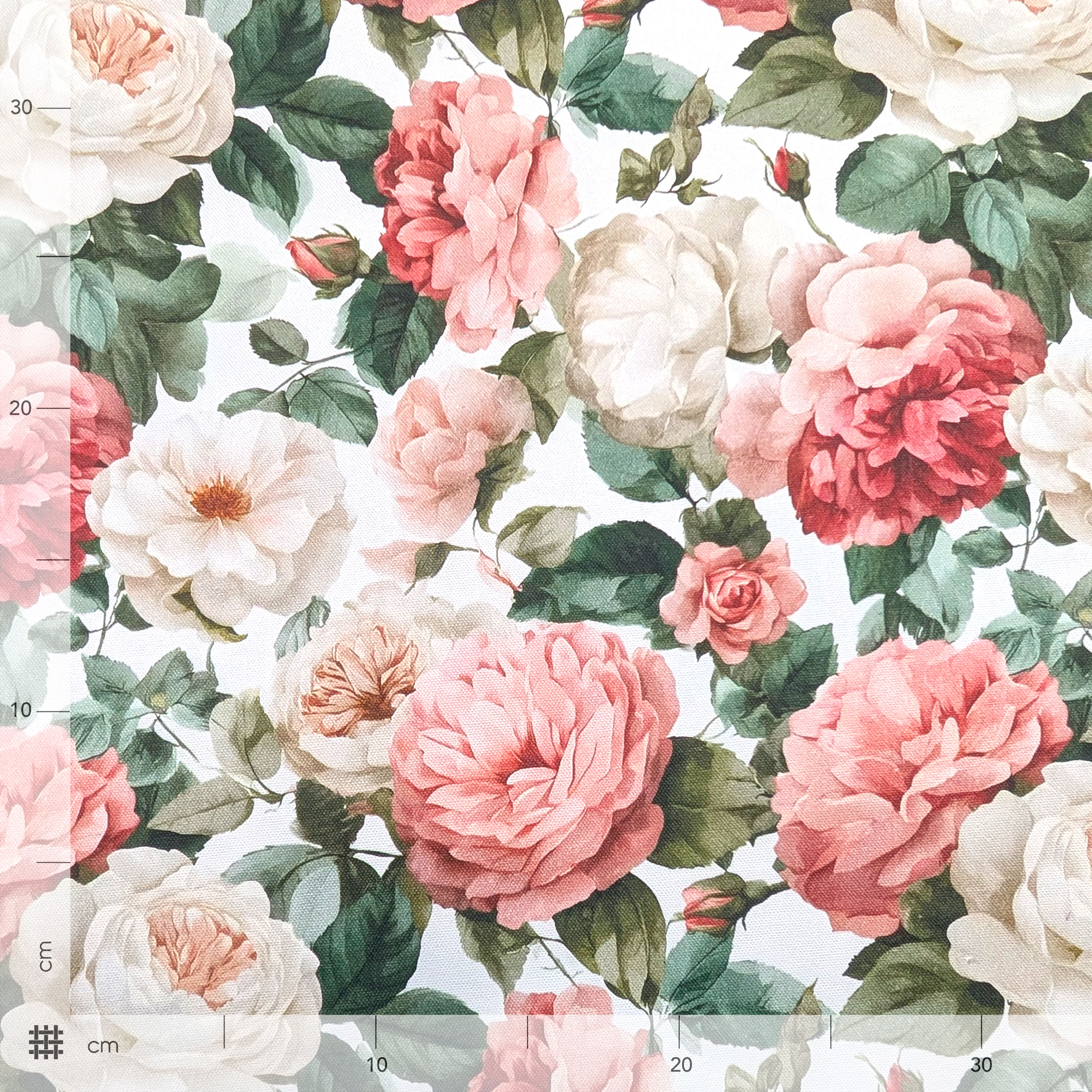 Panama Peonies Antique Pink H 280 cm Image