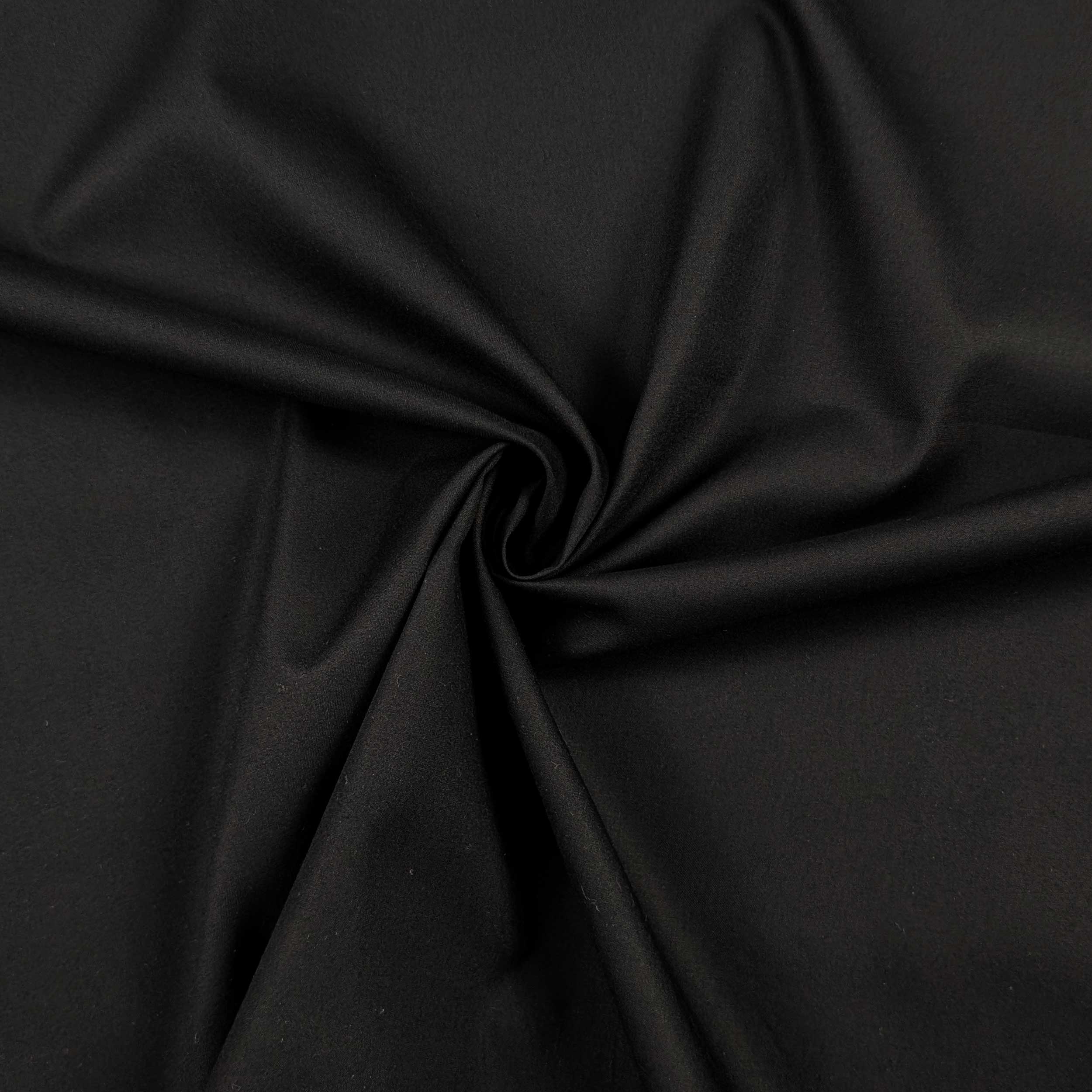 Cotton for Shirts Black No Iron Brennet Swiss Image