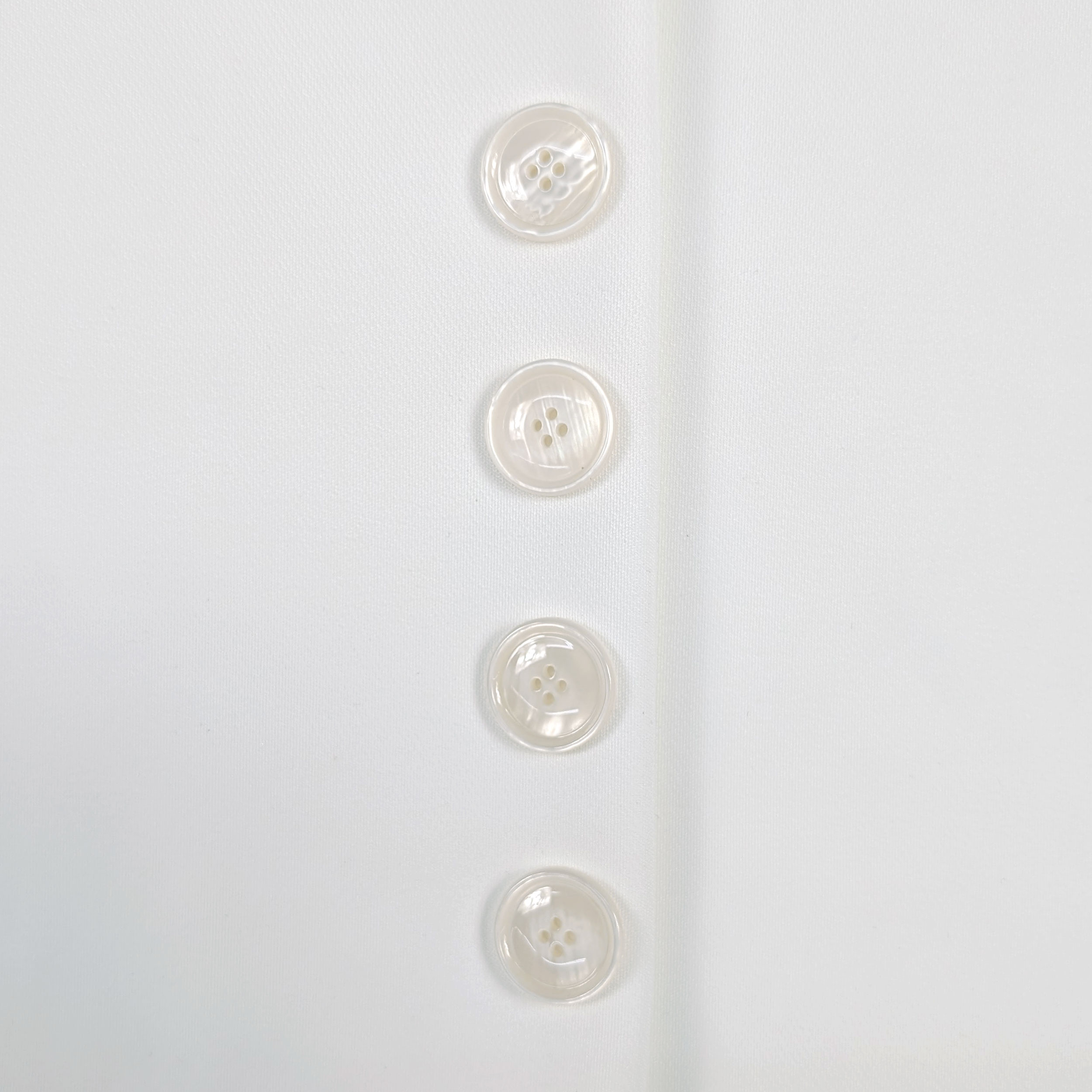 Polished Finish Button Cream 4 Holes Image