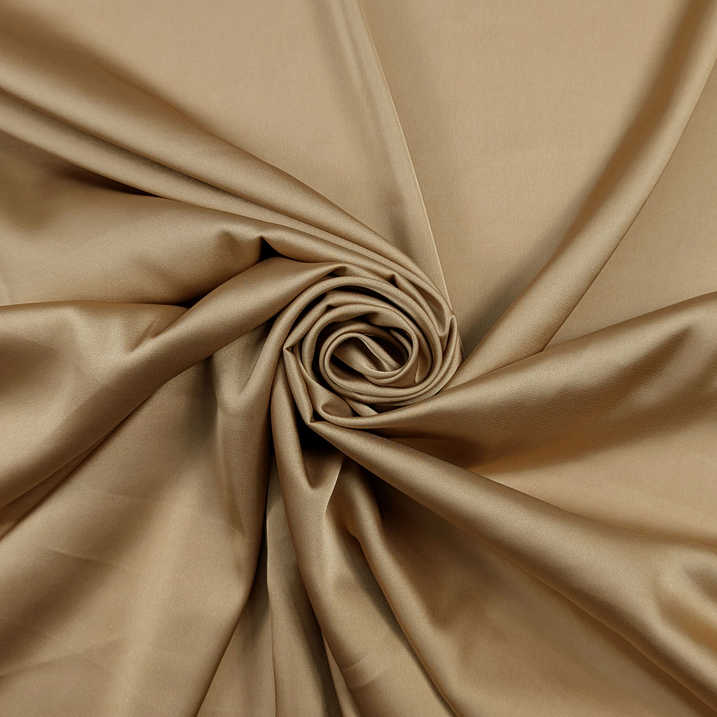 Silky Sateen Stretch Fabric Image