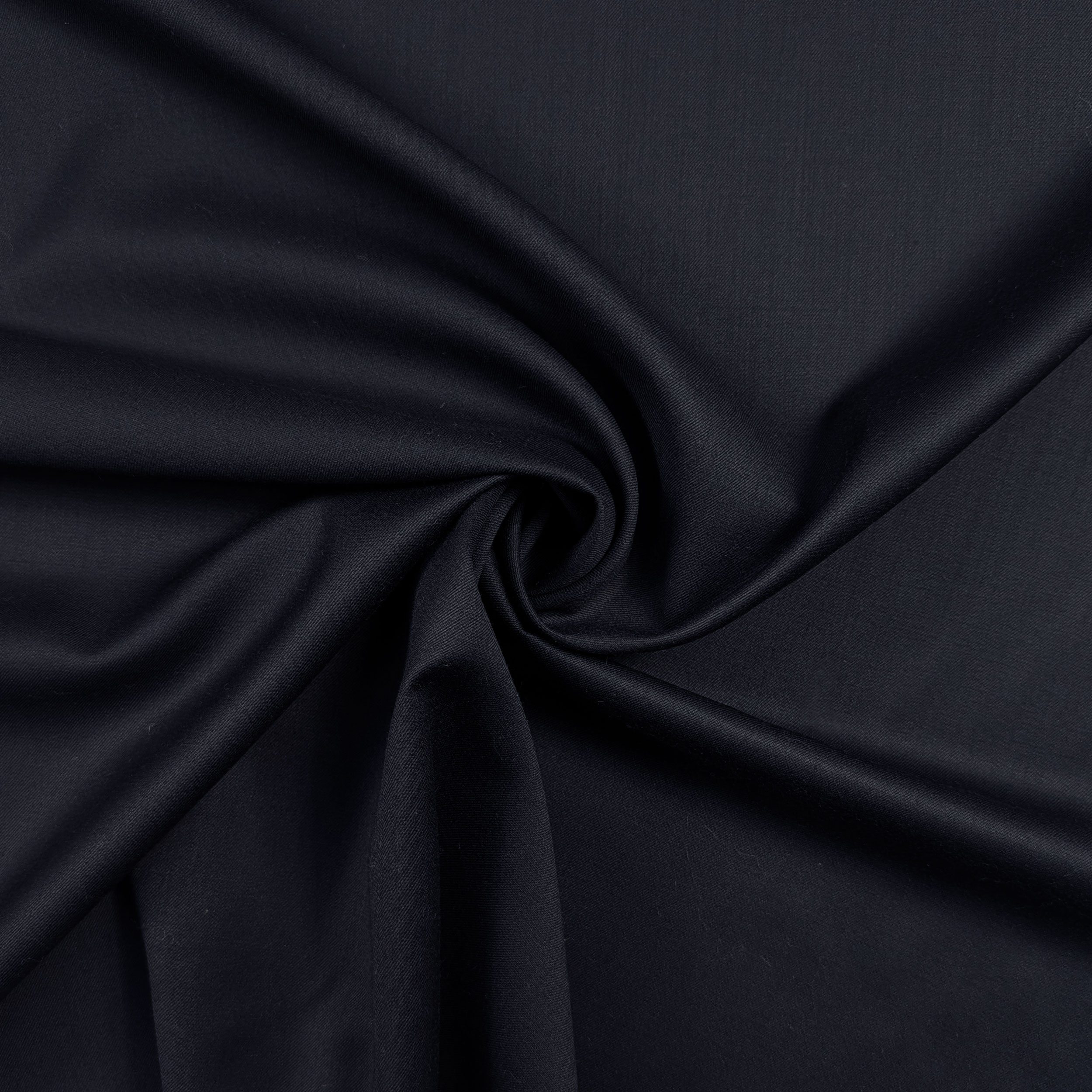 Pure Wool Blue Satin Image