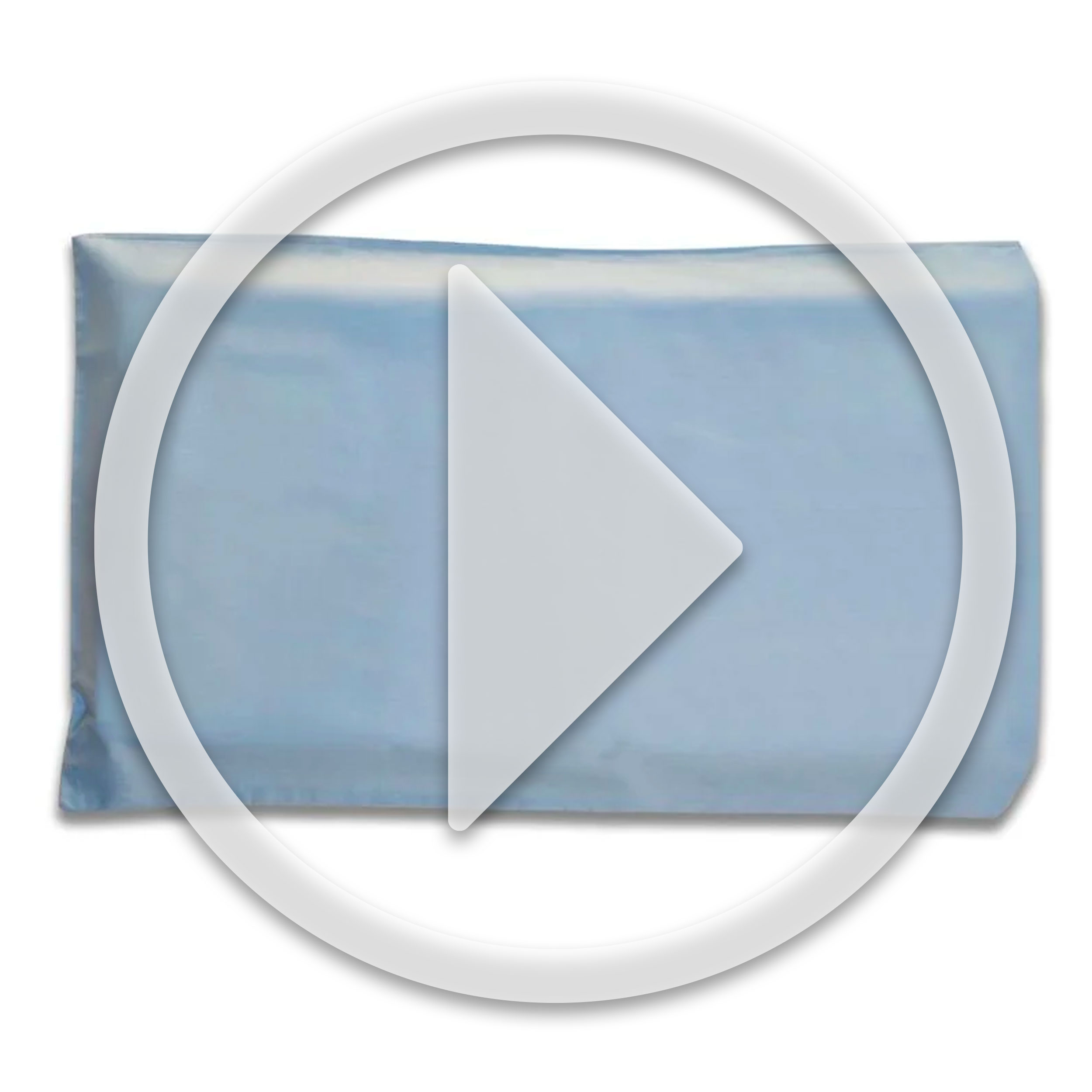 Taie d'oreiller bleue Image