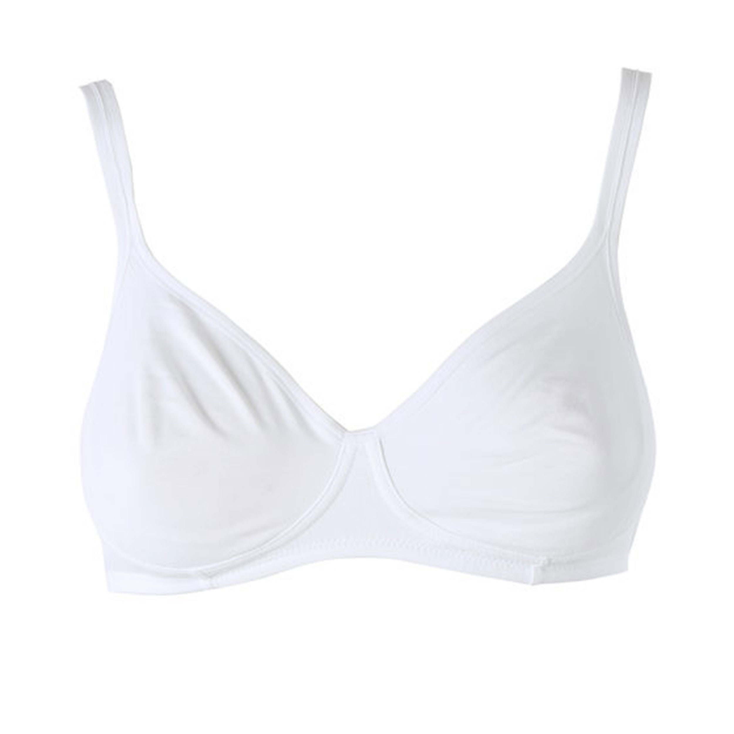 Gios Essencial White Cotton Bra Image