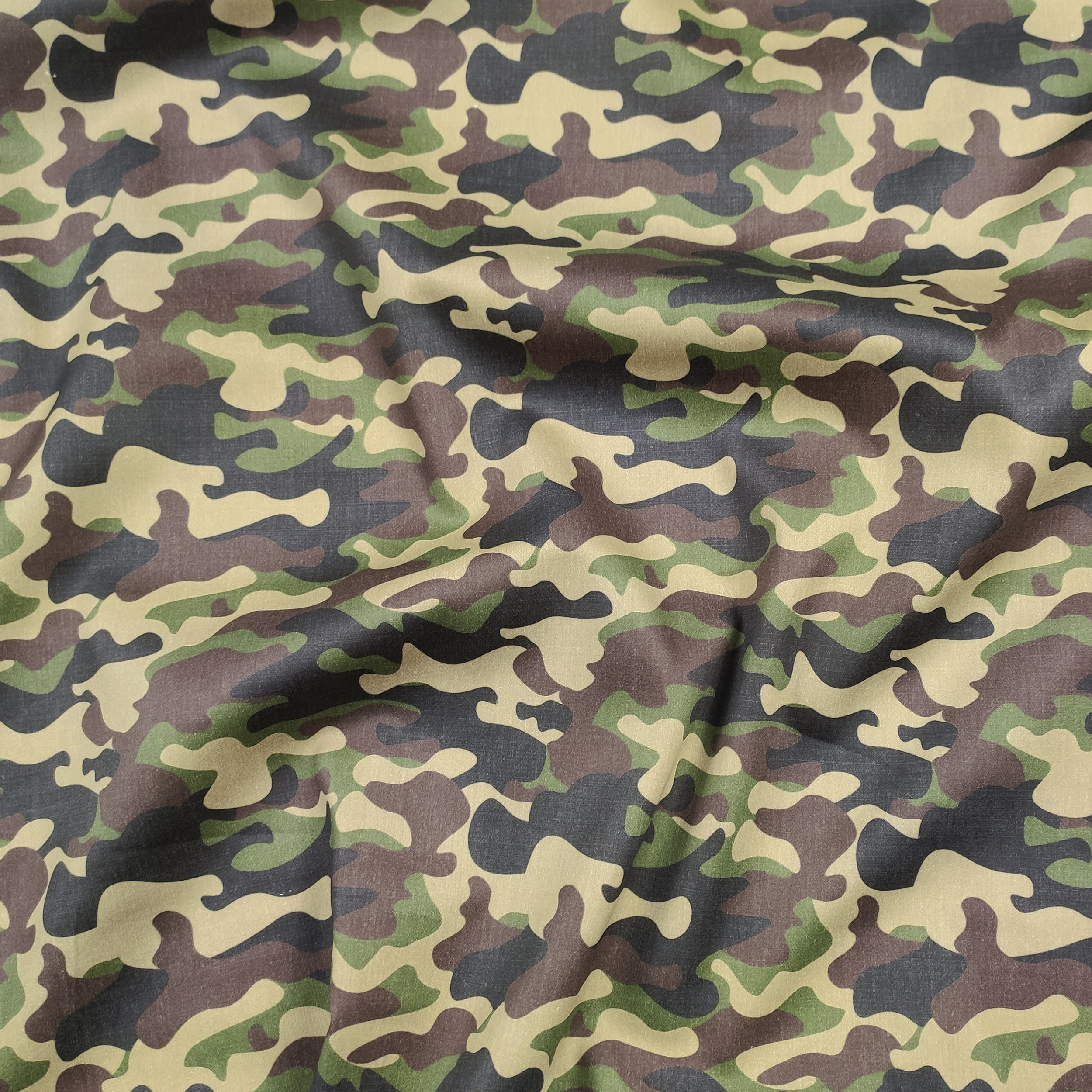 Coton léger Rasatello Military Fantasy