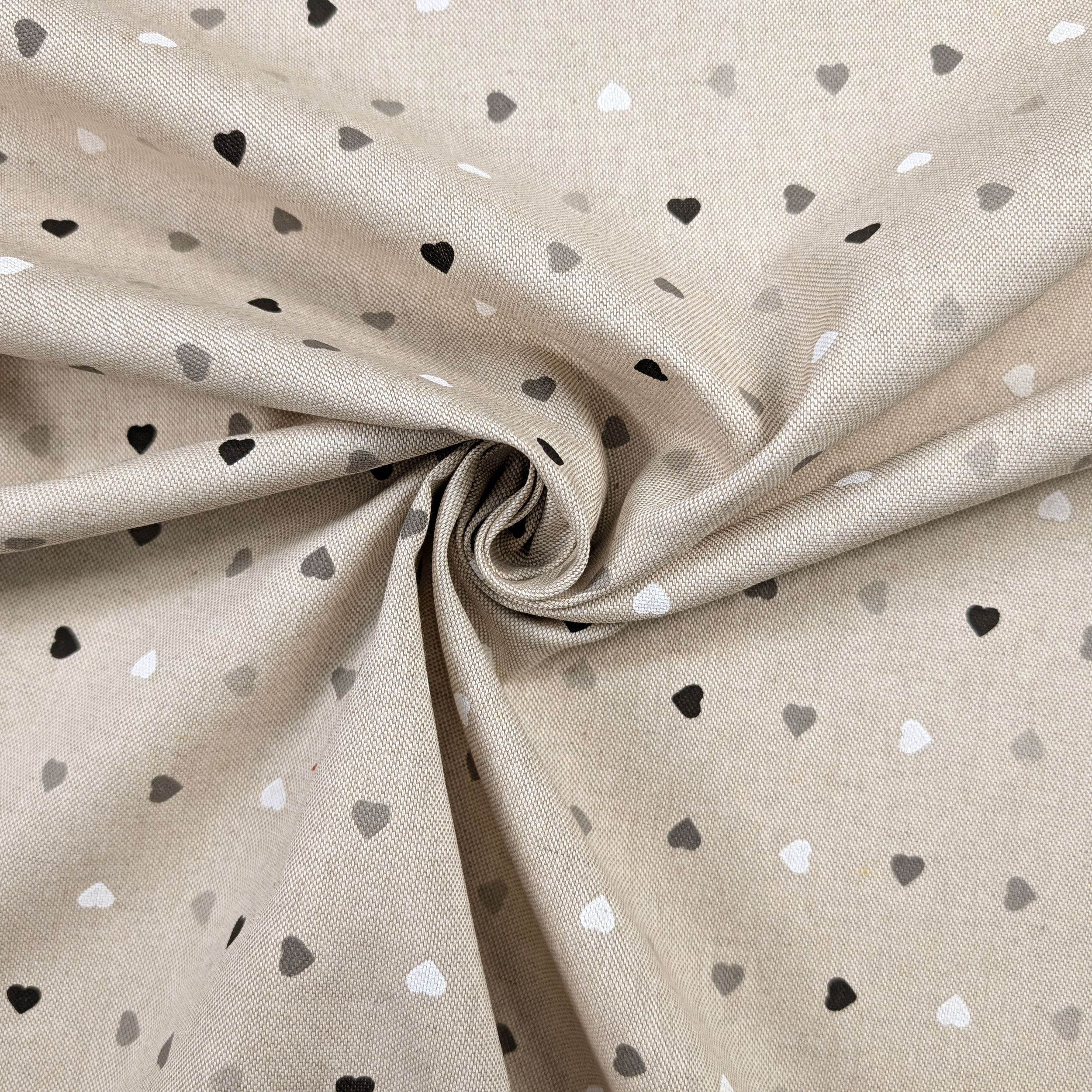 Panama Cuoricini Toni Black and Grey Image