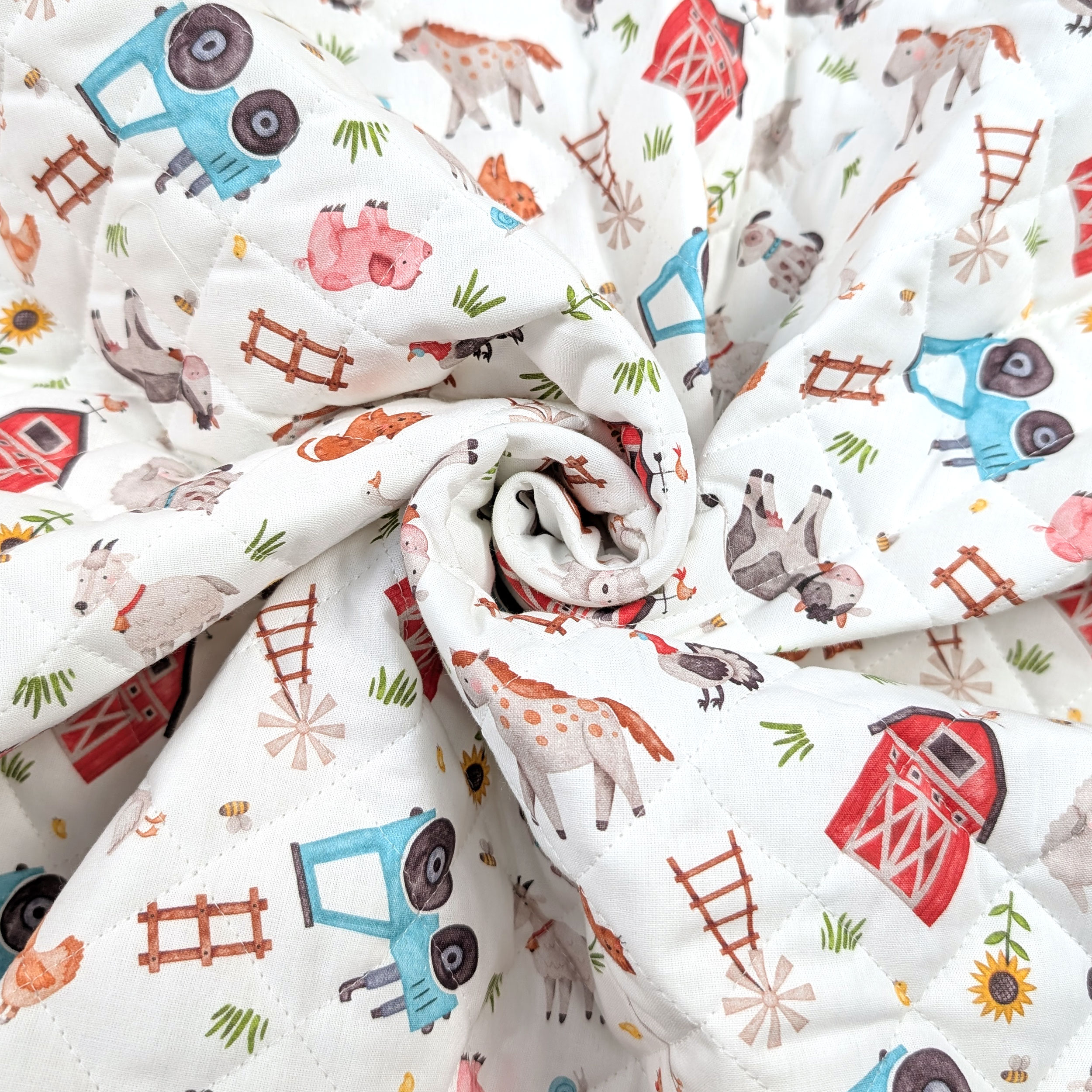Fattoria Quilted Fabric Image