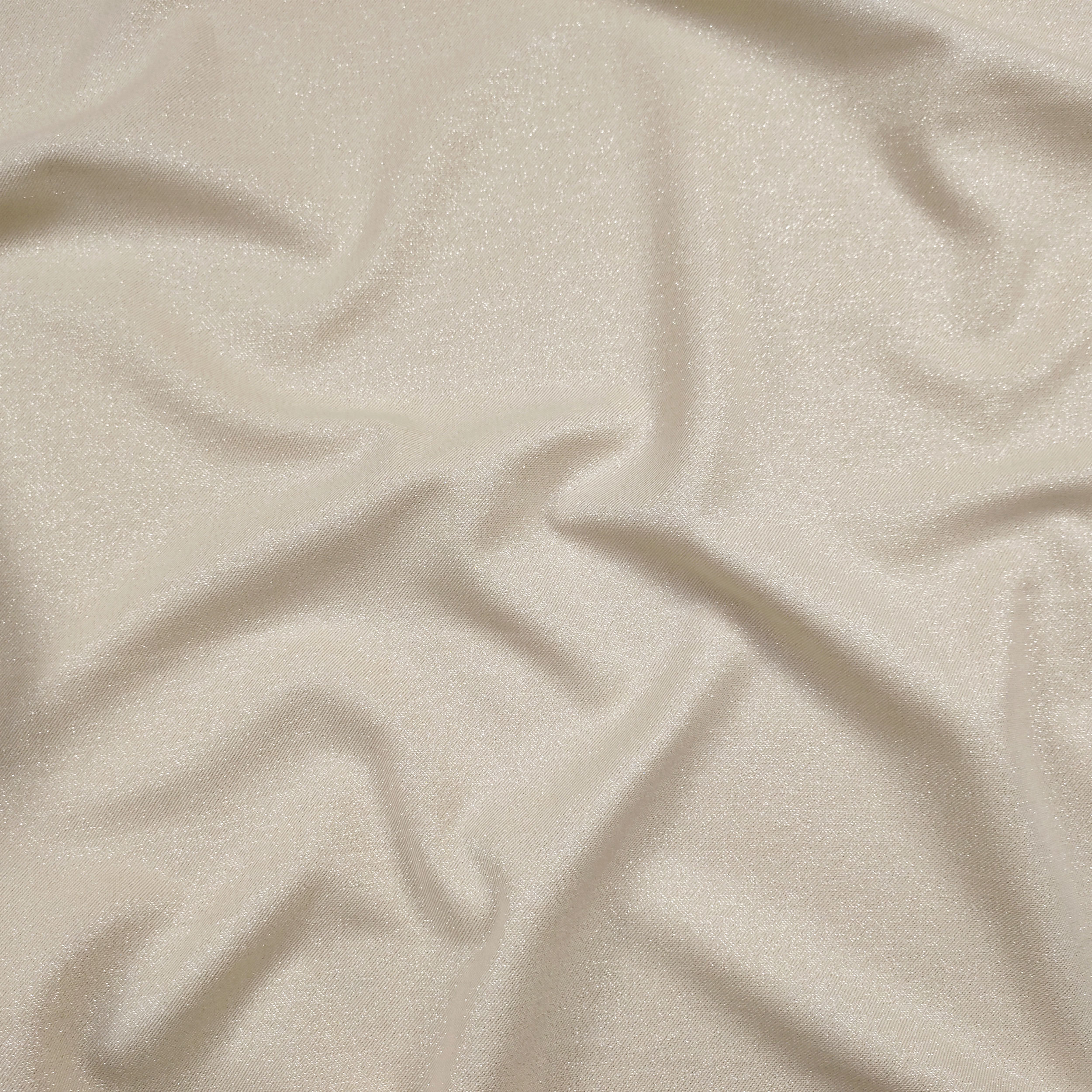Elastischer Stoff Mode Beige Lurex