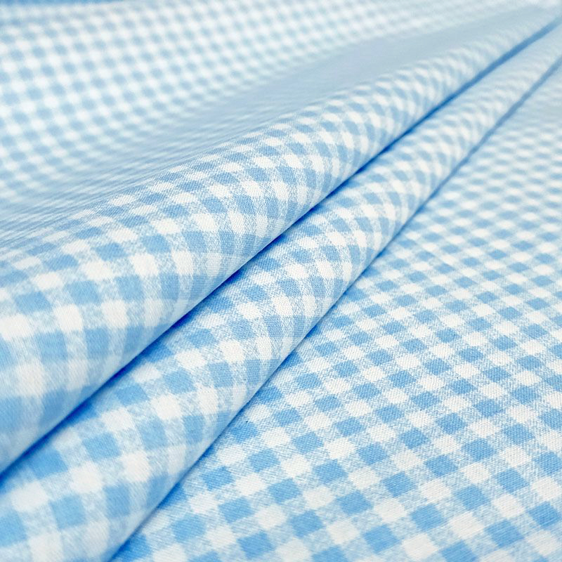 Celestial Check Baumwollstoff