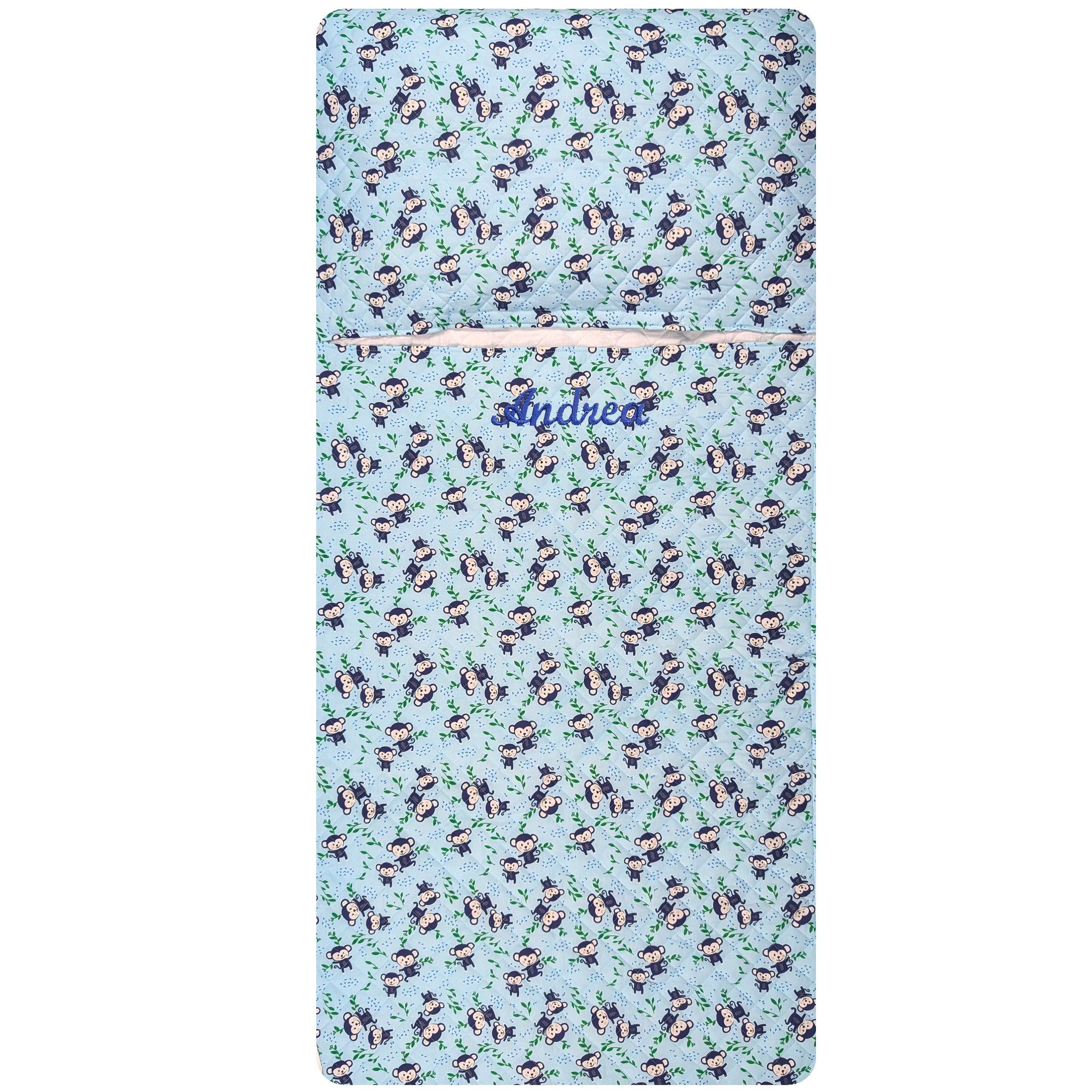 Blue Monkey Sleeping Bag Image