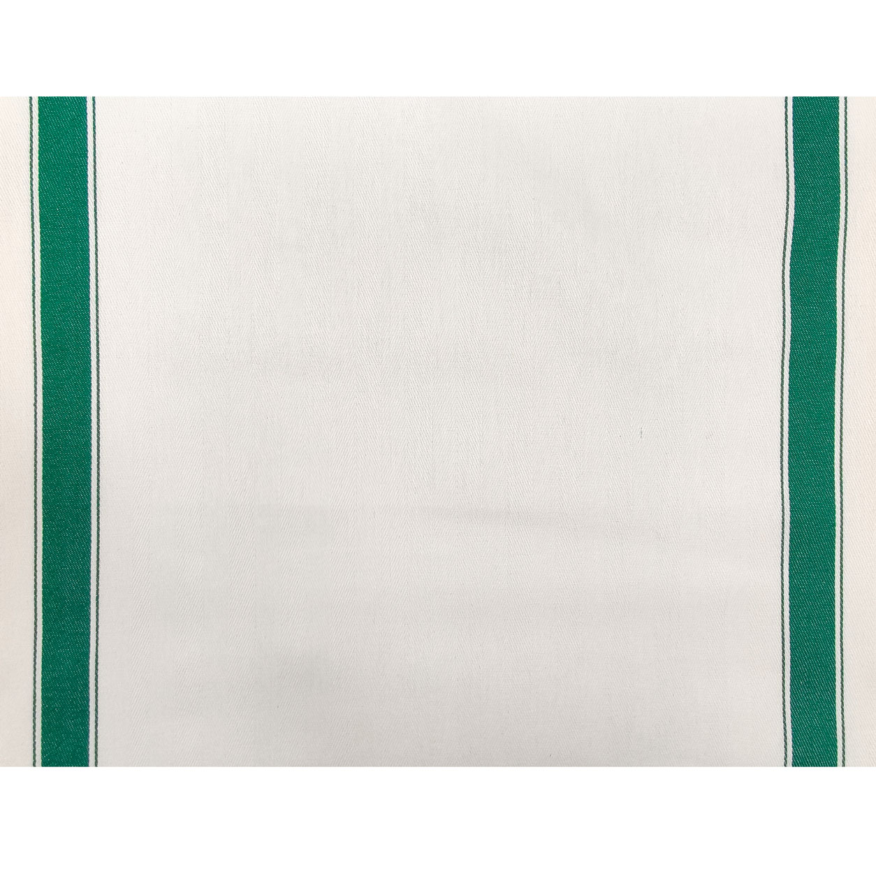 Tissu pour essuie-tout double bord large vert Image