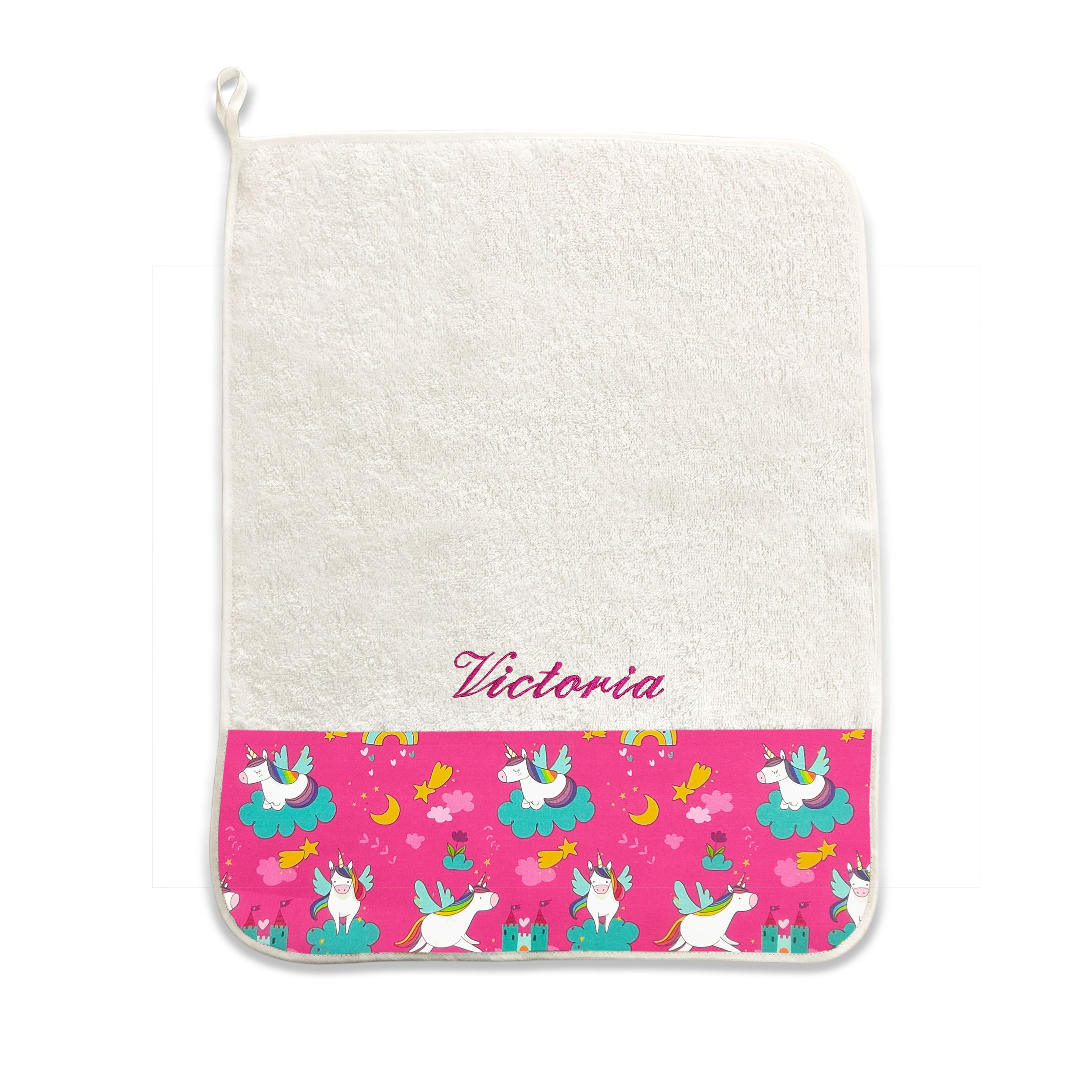 Grande serviette Licornes et châteaux - Panini Fabrics Image