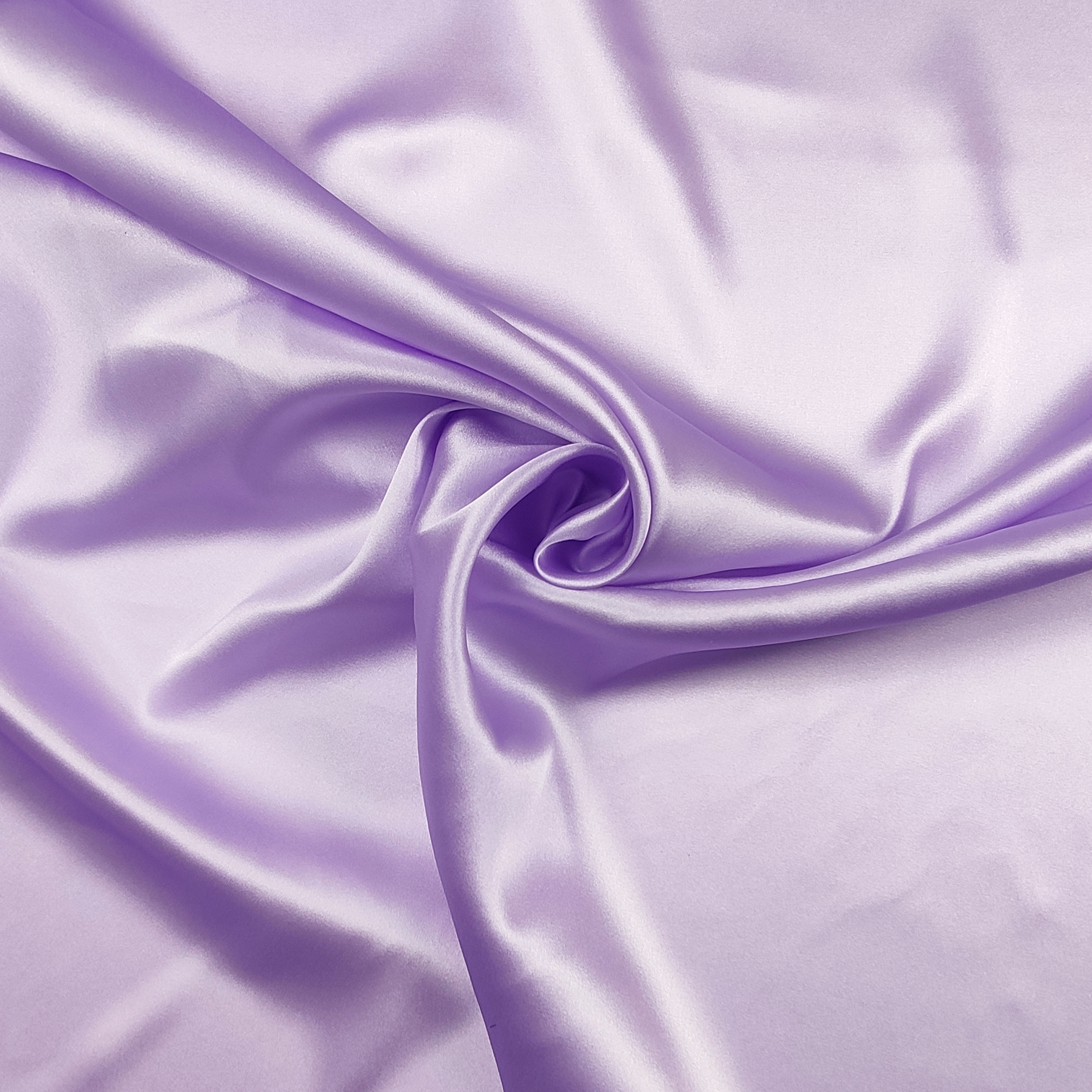 Lilac Stretch Silk Satin Image